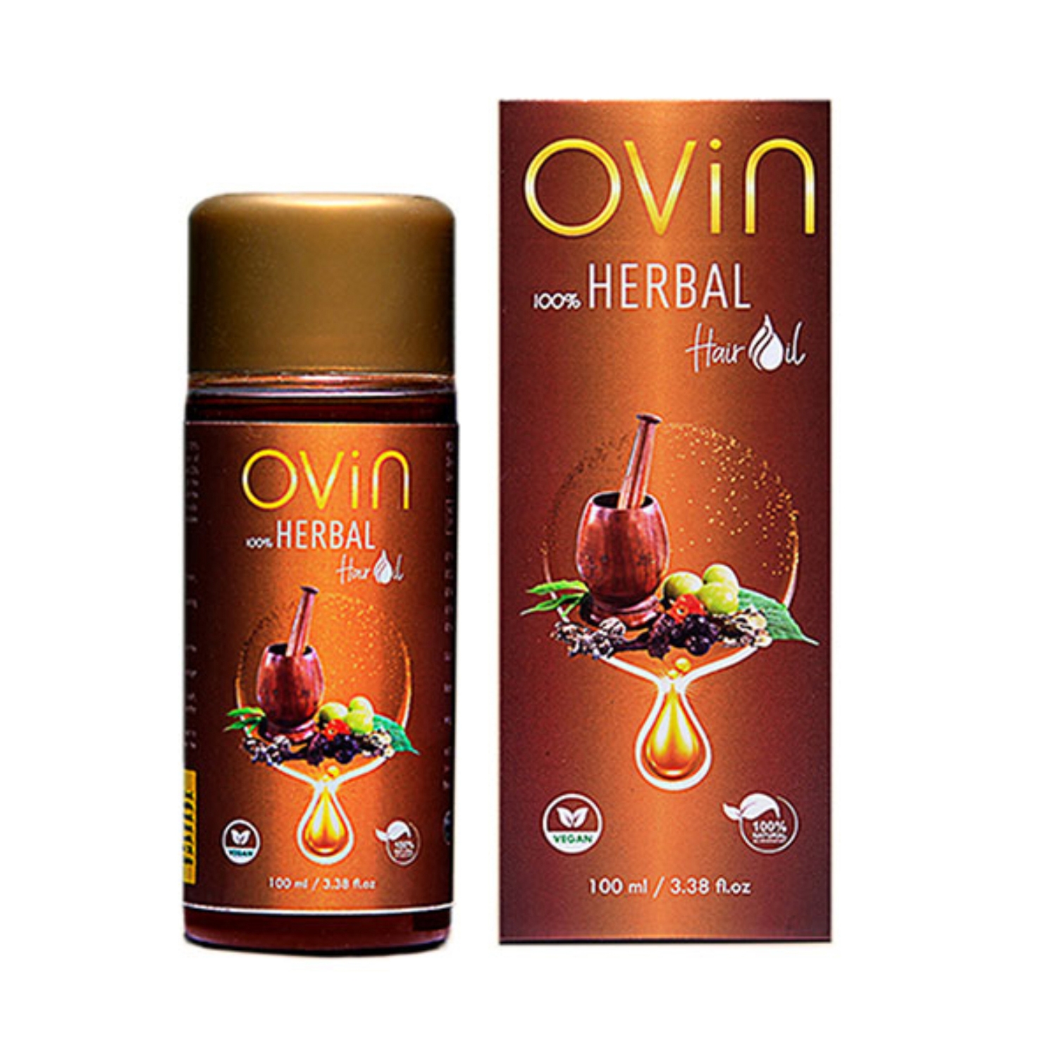 Ovin | Ovin 100% Herbal Hair Oil (100ml)