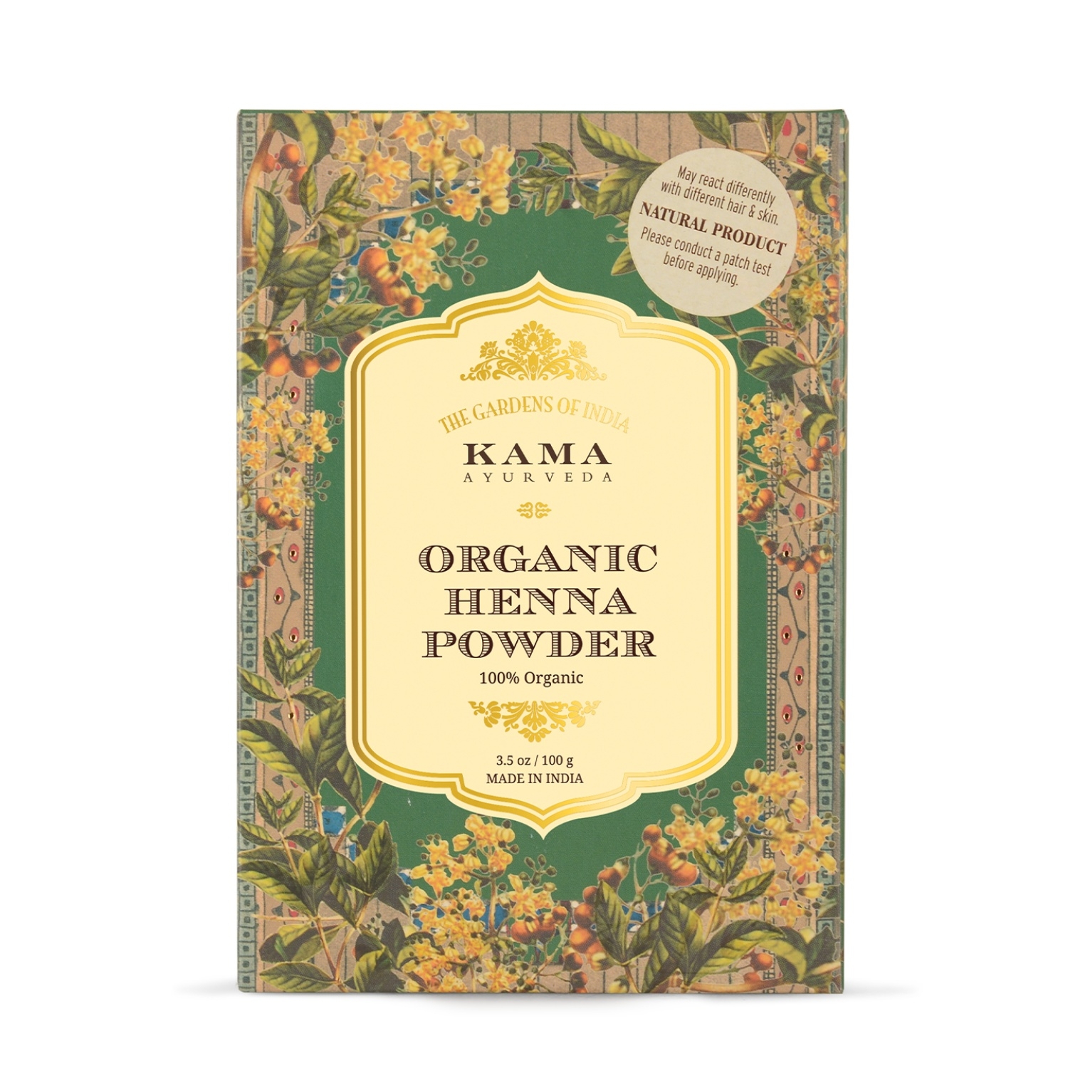 KAMA Ayurveda | Kama Ayurveda Organic Henna Powder - Black (100g)