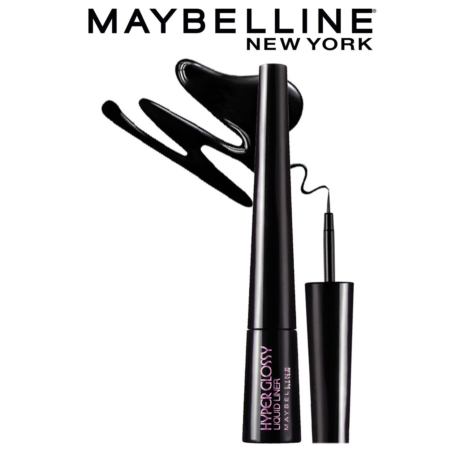 Maybelline New York | Maybelline New York Hyper Glossy Liquid Eyeliner - Black (3g)