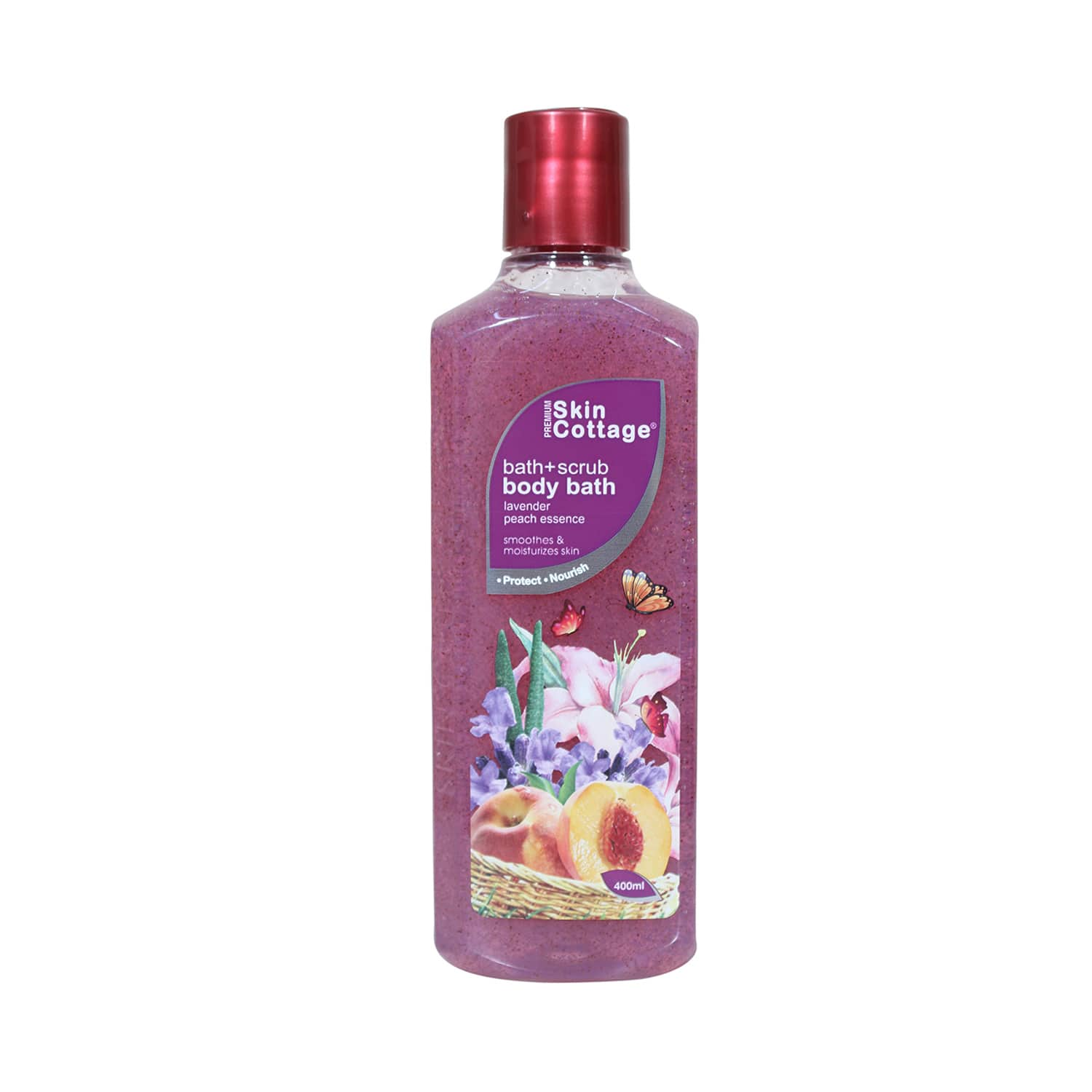 SKIN COTTAGE | SKIN COTTAGE Lavender Peach Body Bath + Scrub (400ml)