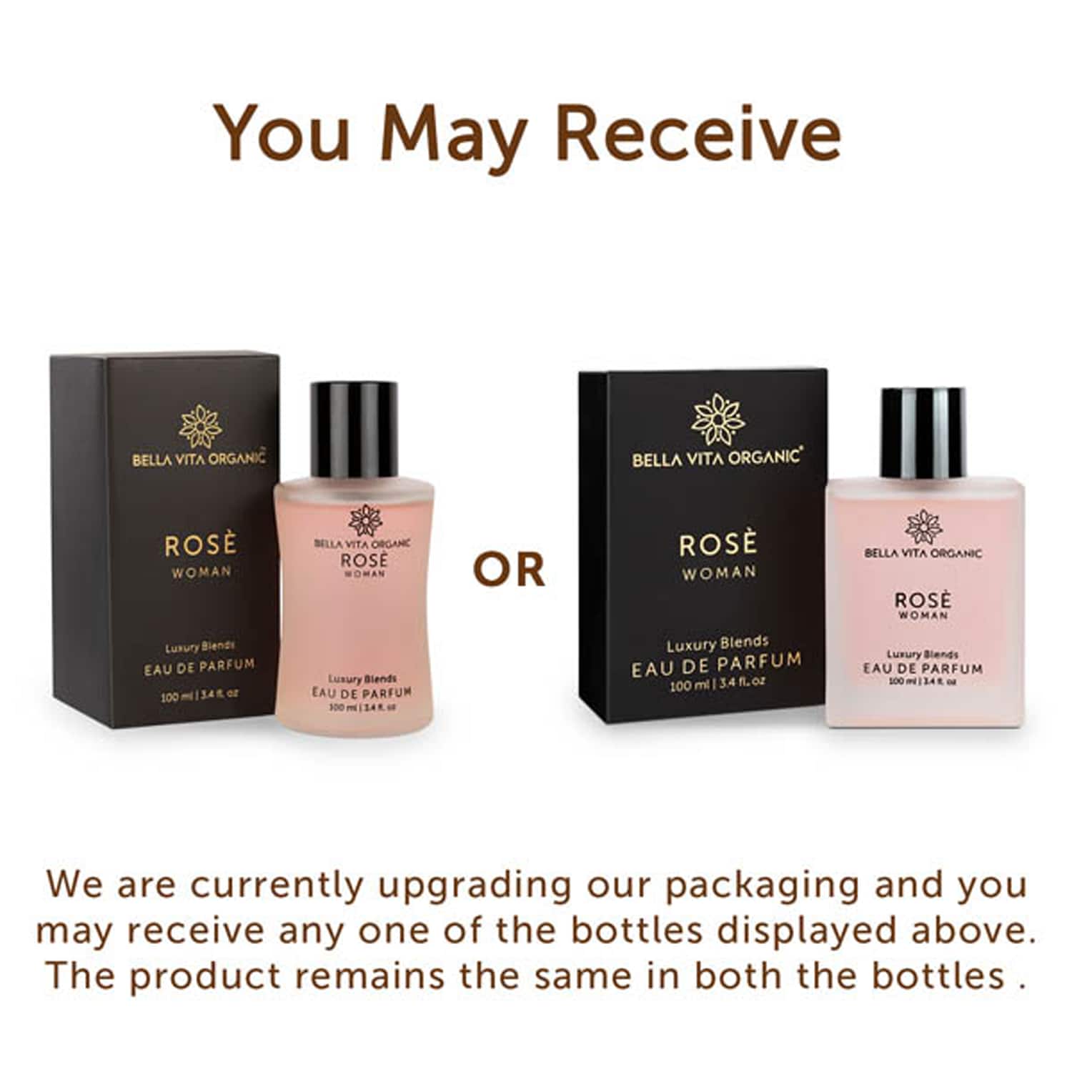 Organic new arrivals rose perfume