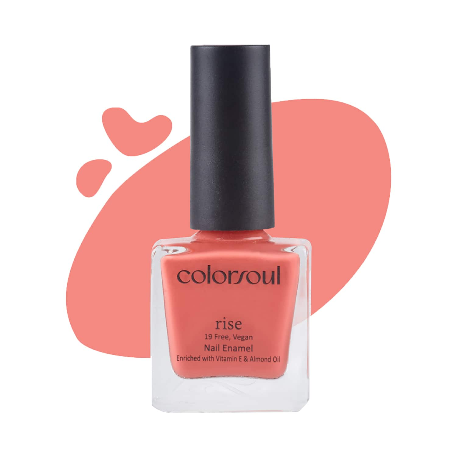 Colorsoul | Colorsoul Rise Nail Enamel - R04 Blush In Peach (8ml)