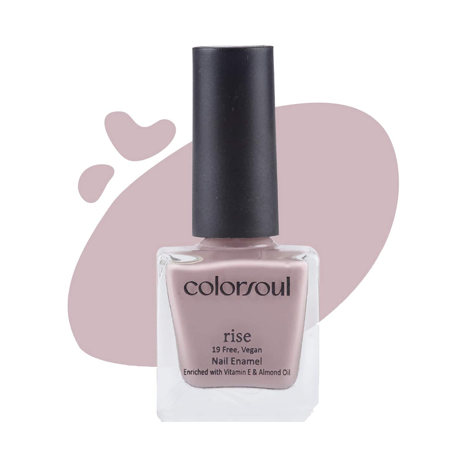 Colorsoul | Colorsoul Rise Nail Enamel - R12 Nude Charm (8ml)