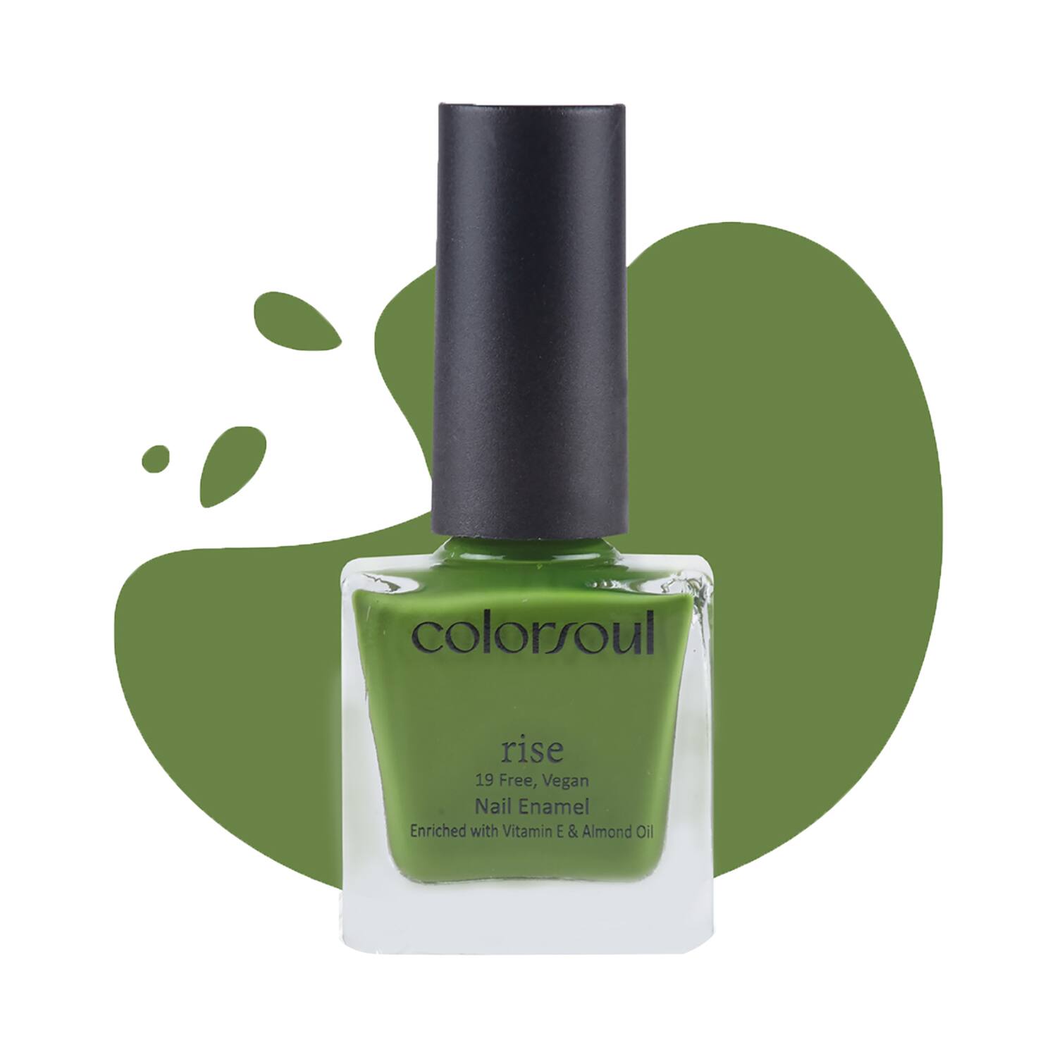 Colorsoul | Colorsoul Rise Nail Enamel - R15 Greenature (8ml)