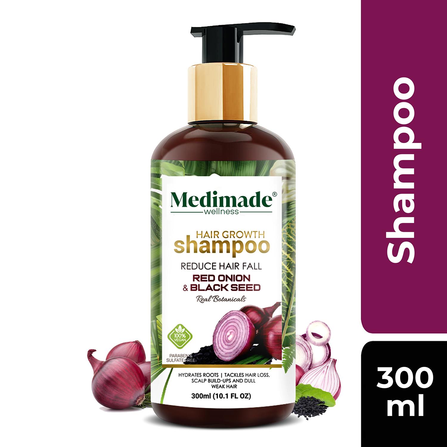Medimade | Medimade Red Onion and Black Seed Hair Growth Shampoo (300ml)