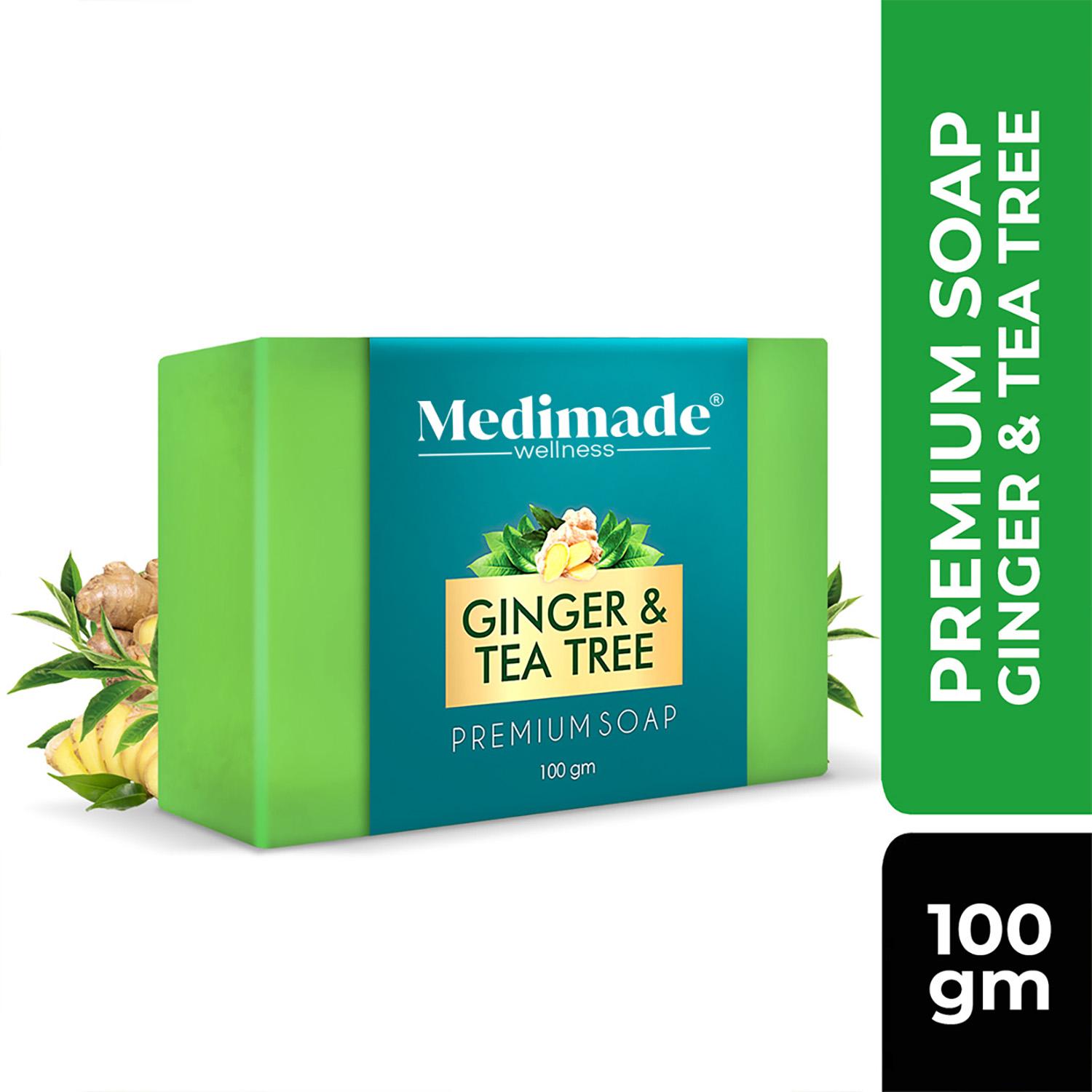 Medimade | Medimade Ginger & Tea Tree Premium Soap (100g)