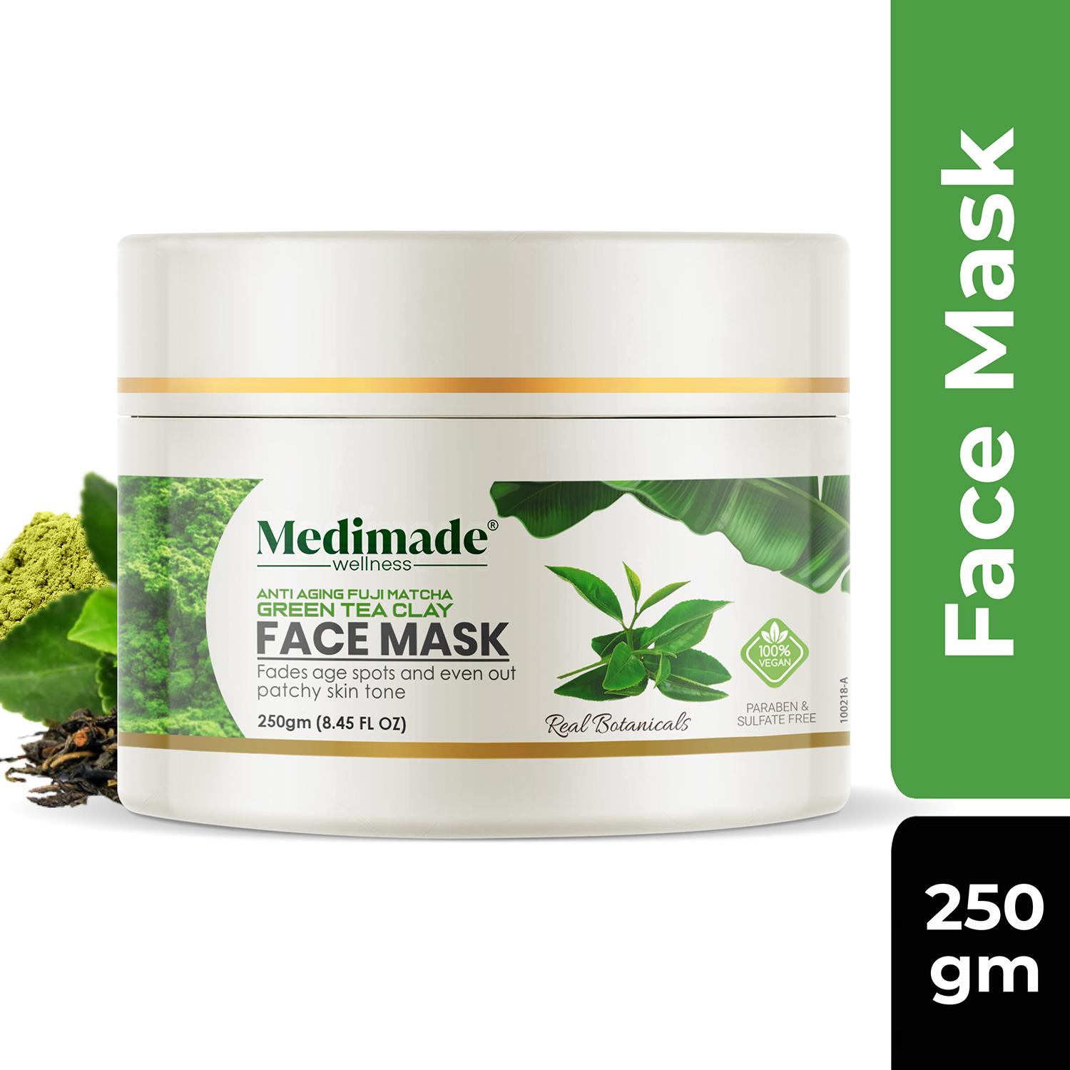 Medimade Anti Aging Fuji Matcha Green Tea Clay Face Mask (250g)