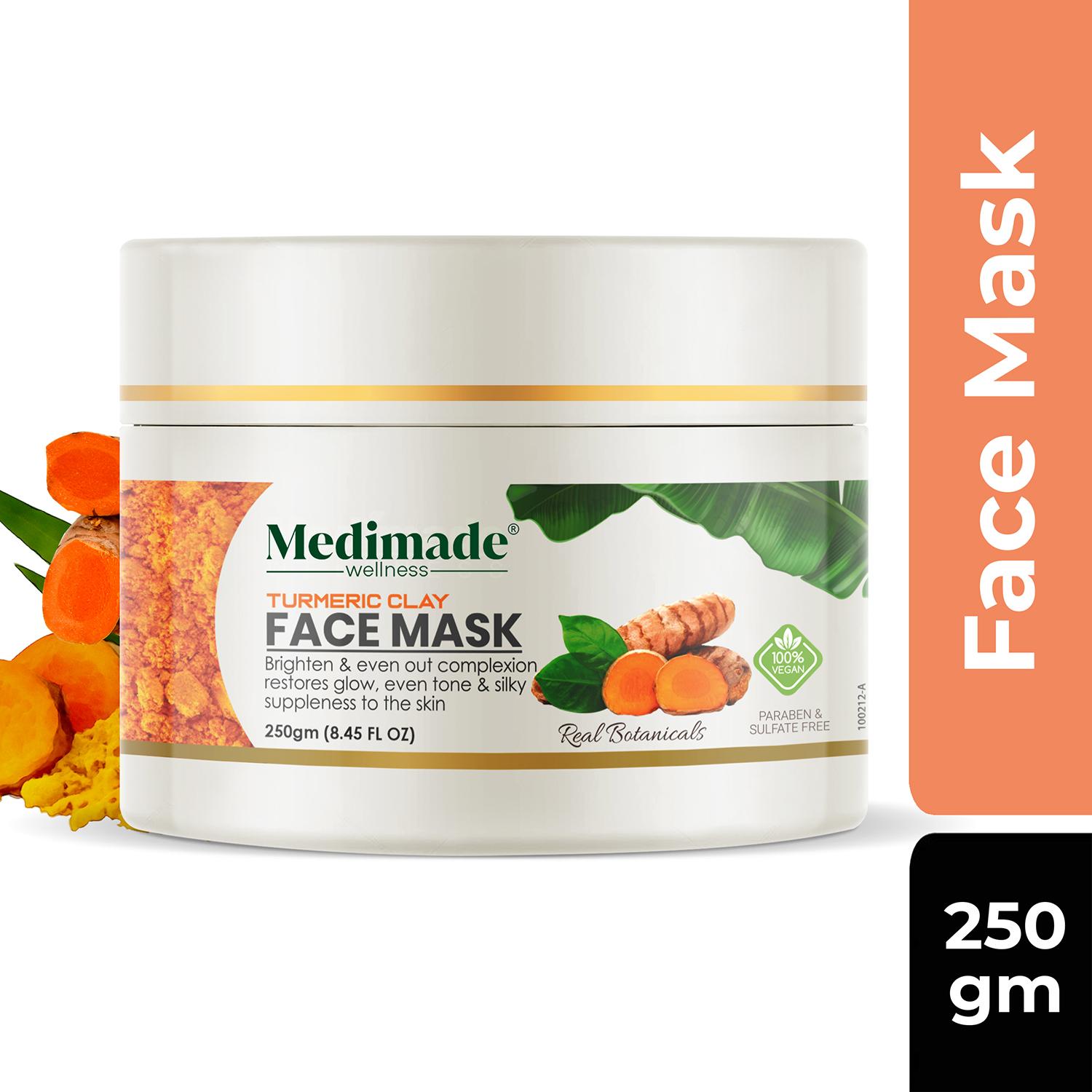 Medimade Turmeric Clay Face Mask (250g)