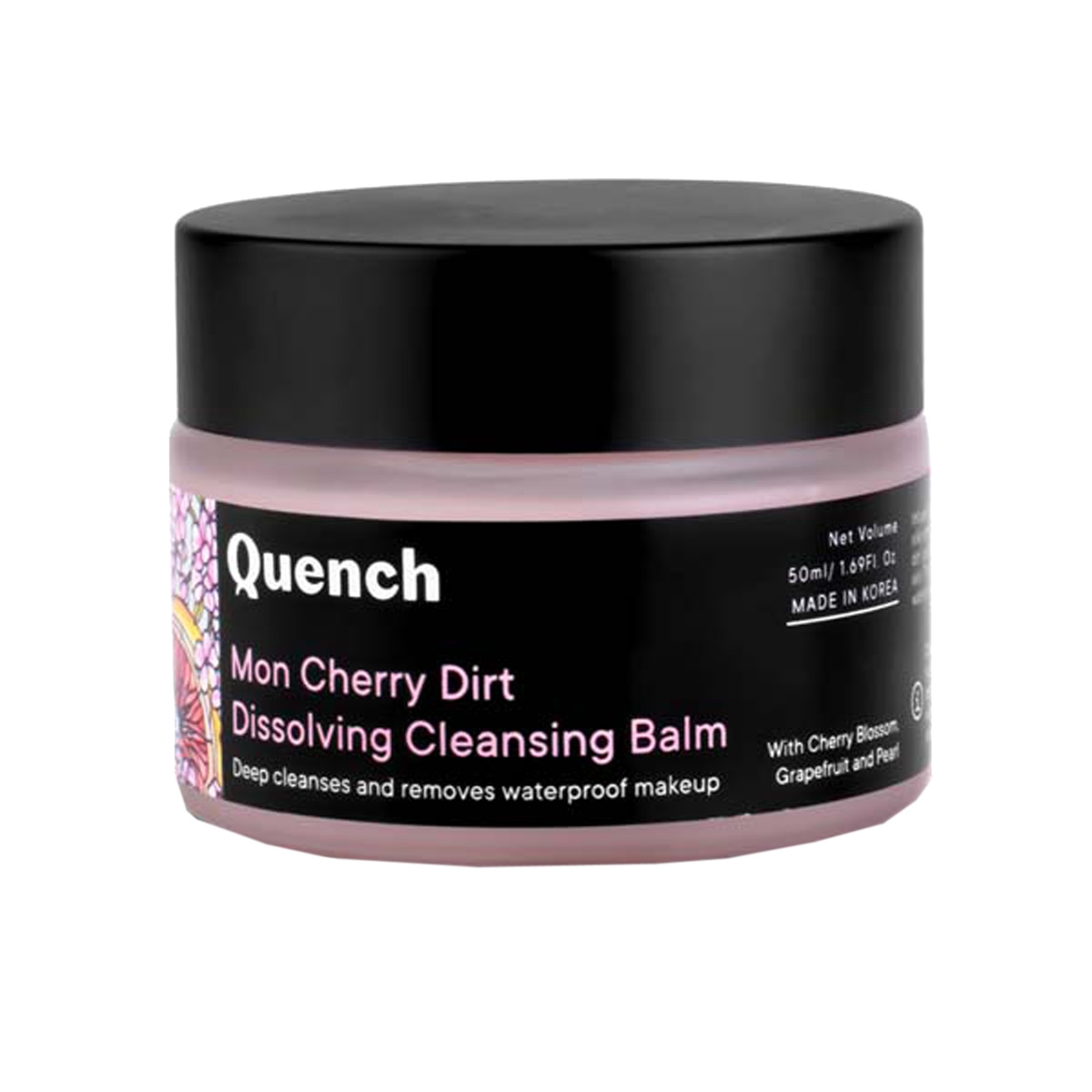 Quench Botanics | Quench Botanics Mon Cherry Dirt Dissolving Cleansing Balm (50ml)