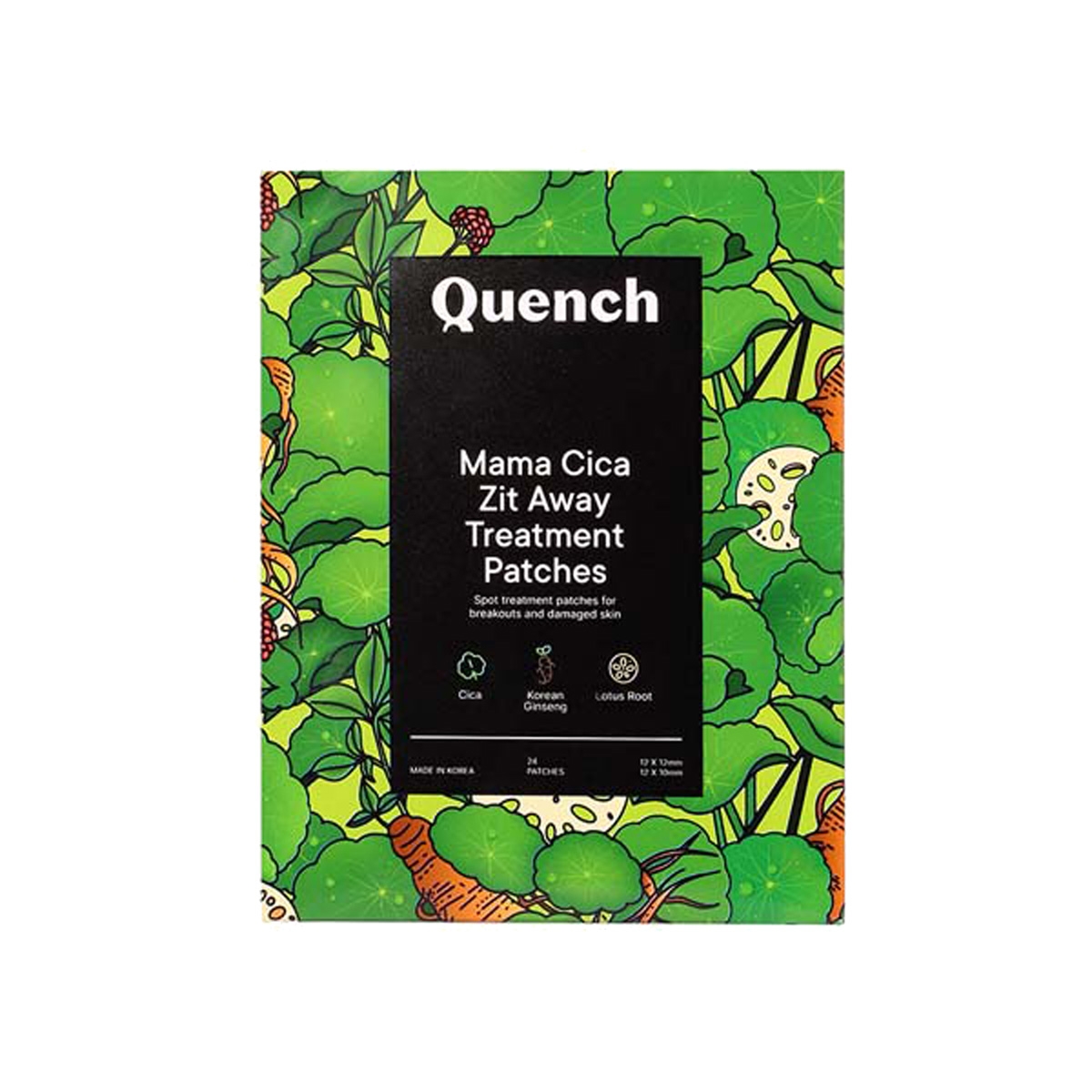 Quench Botanics | Quench Botanics Mama Cica Zit Away Treatment Patches (10g)
