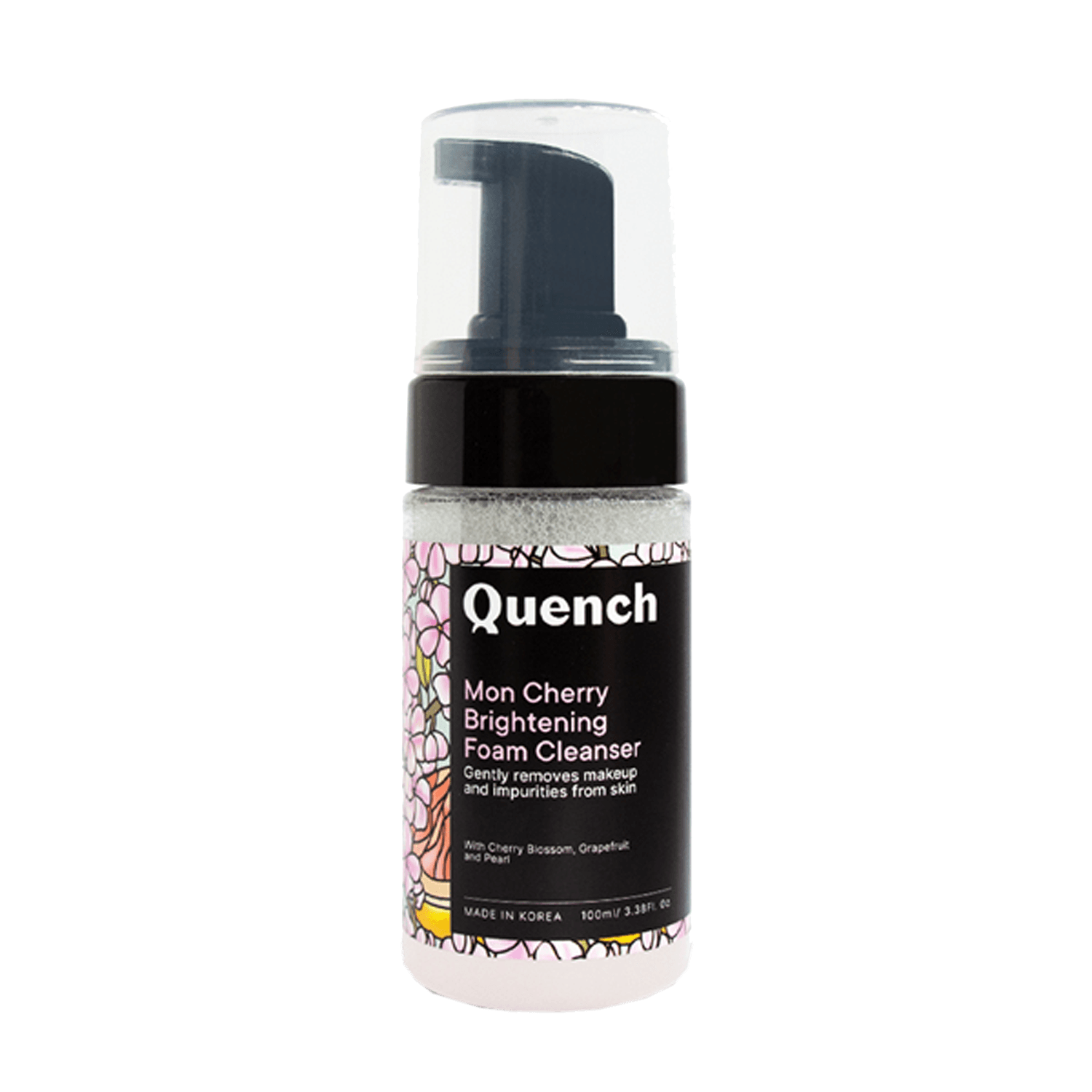 Quench Botanics | Quench Botanics Mon Cherry Brightening Foam Cleanser (100ml)