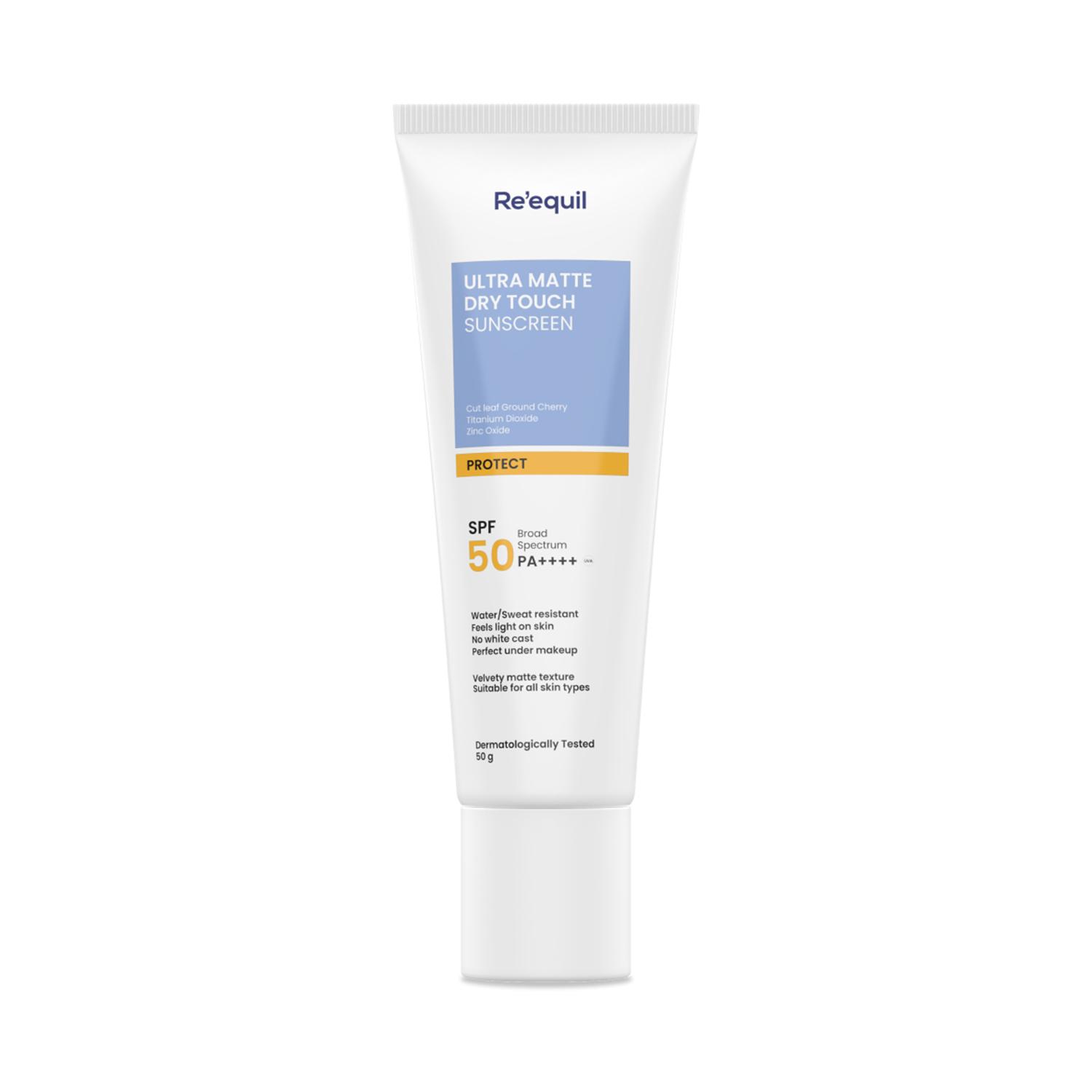 Re'equil | Re'equil Ultra Matte Dry Touch Sunscreen Gel SPF 50 (50g)