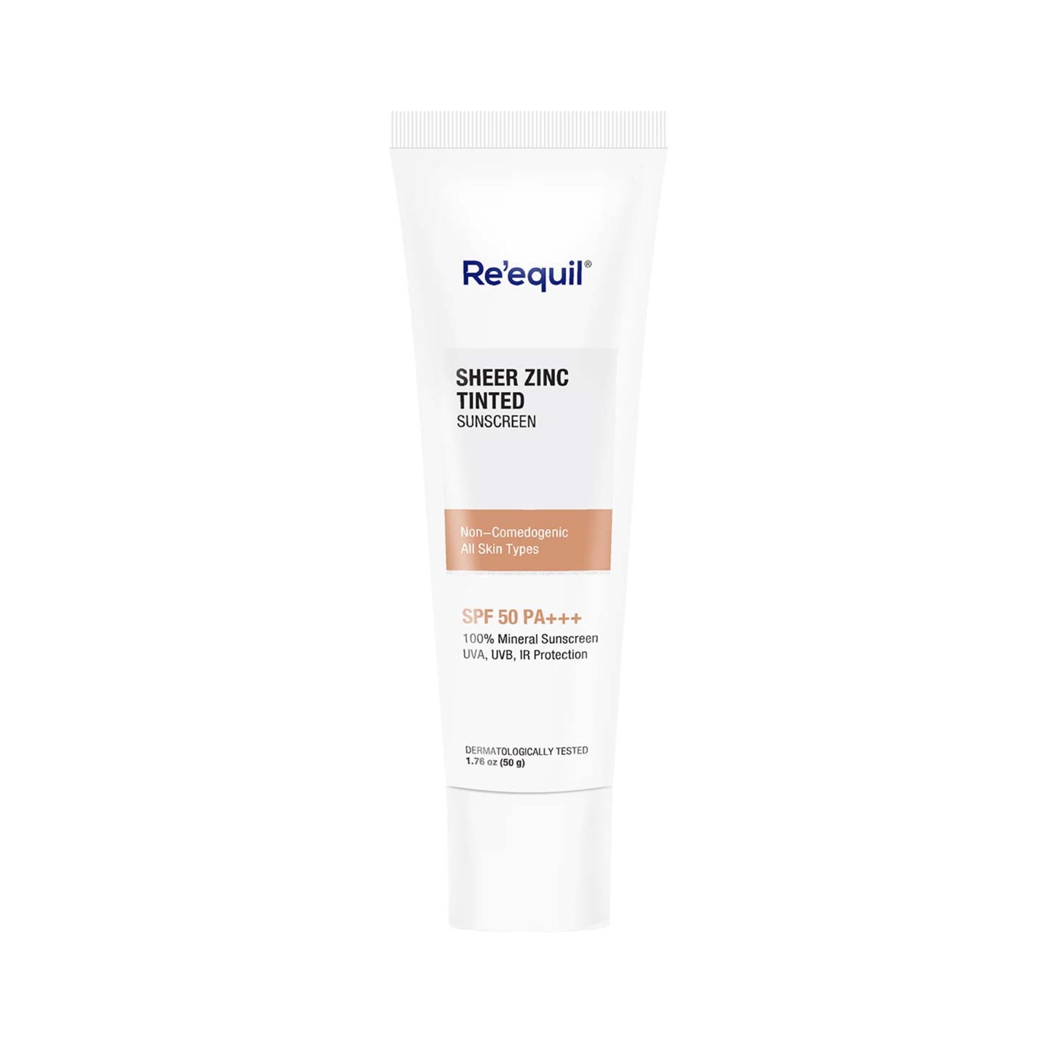 Re'equil | Re'equil Sheer Zinc Tinted Mineral Sunscreen SPF 50 (50g)