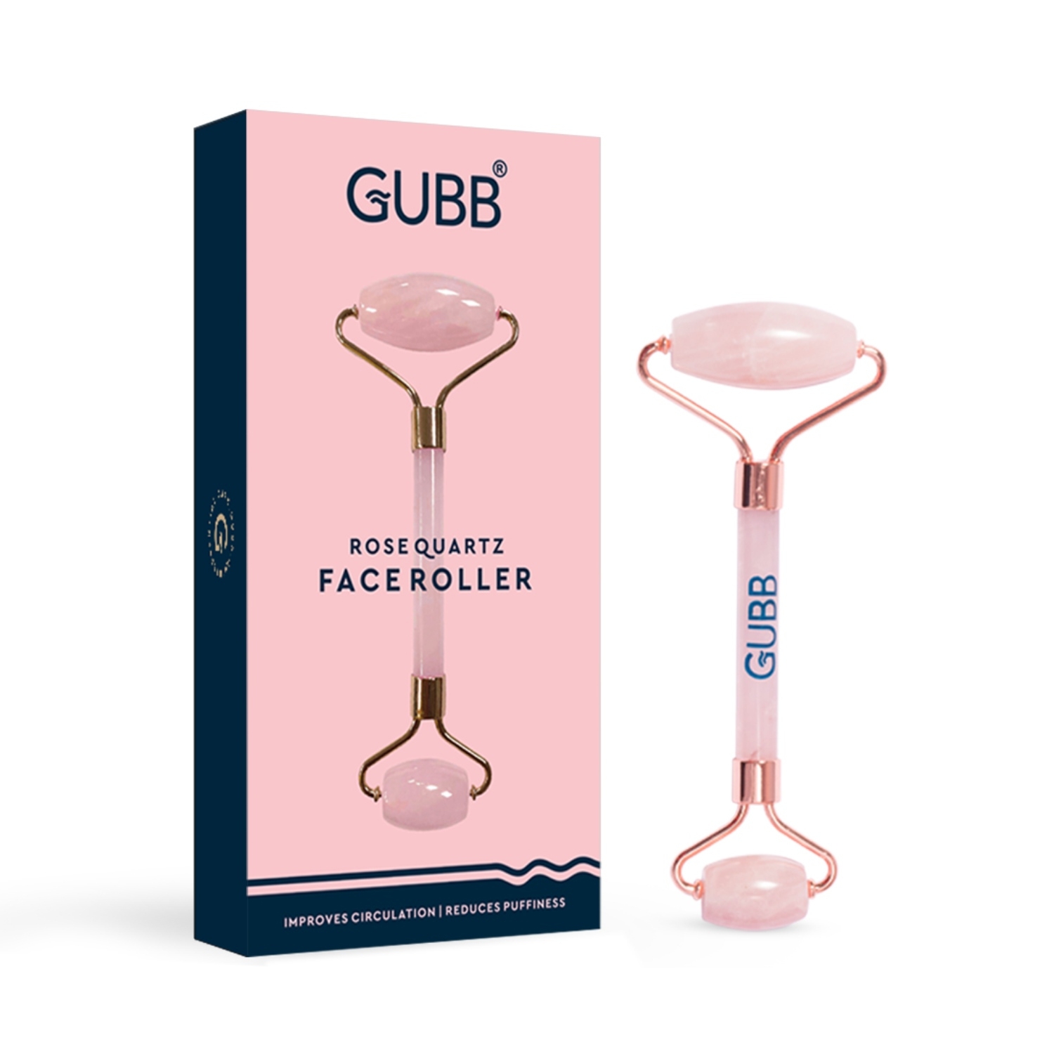 GUBB | GUBB Rose Quartz Face Roller (235g)