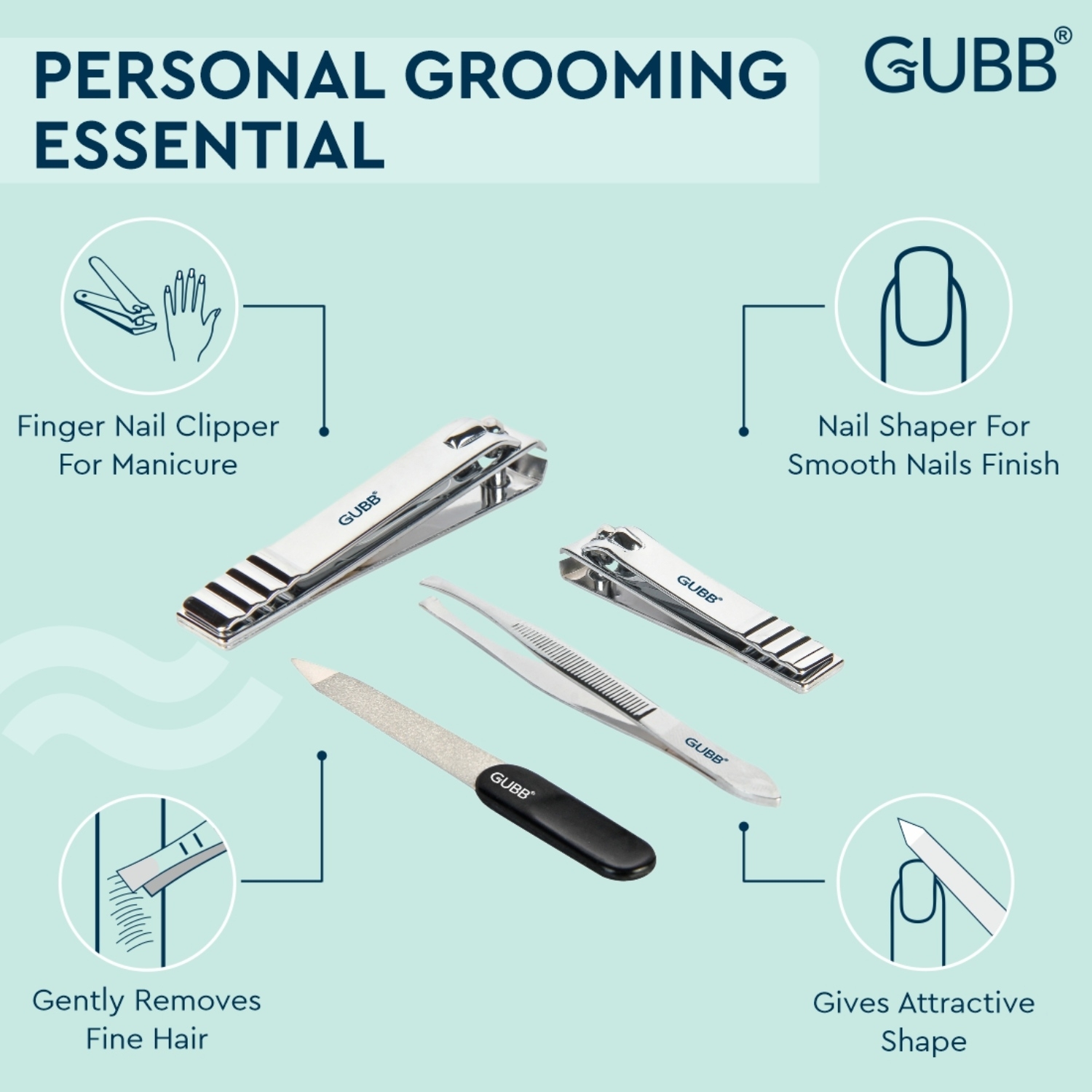 Buy GUBB NAIL CLIPPER (GOLD) Online & Get Upto 60% OFF at PharmEasy