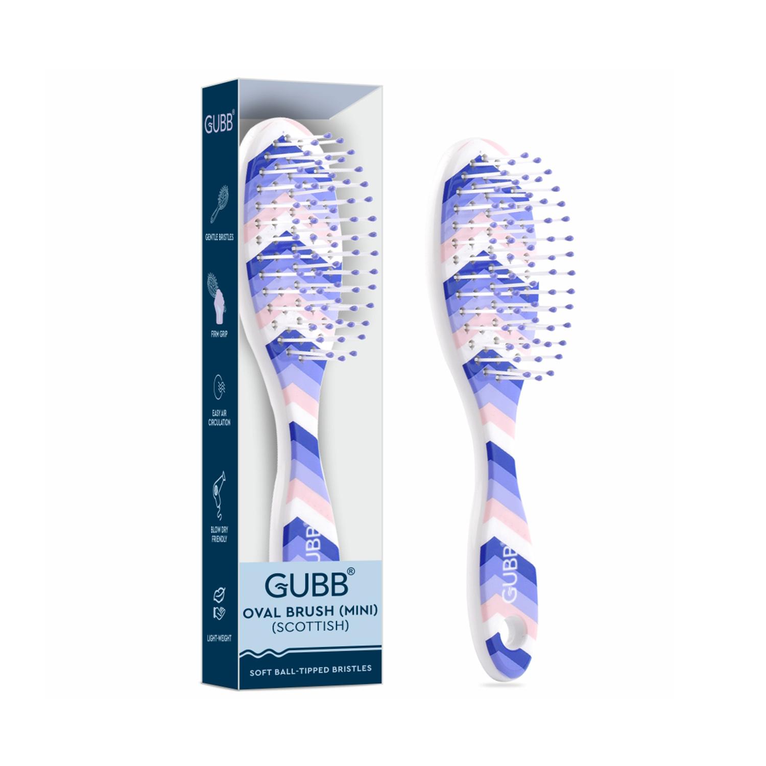 GUBB | GUBB Oval Hair Brush Small - Scottish Range (100g)