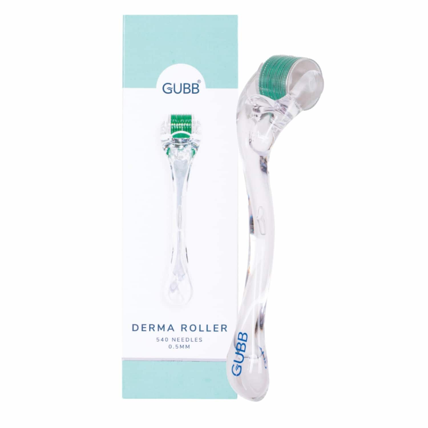 GUBB | GUBB Derma Roller 0.5mm - Transparent Green (72g)