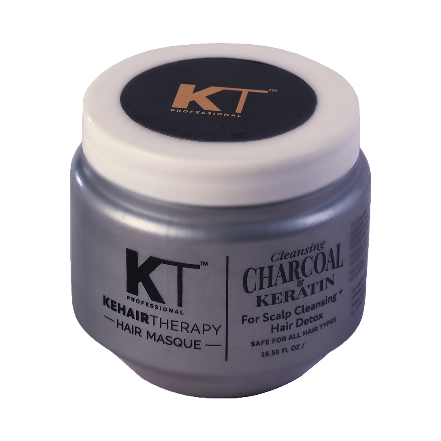 KT Professional Cleansing Charcoal & Keratin Masque (250ml)