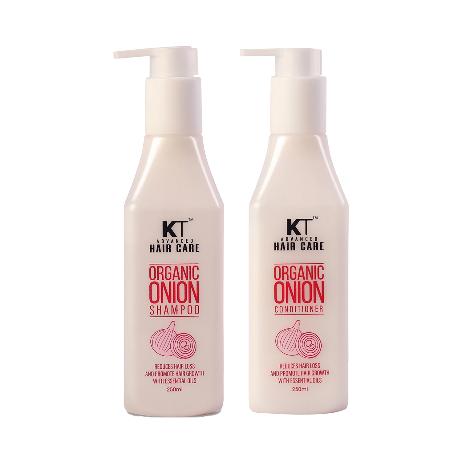 KT Professional | KT Professional Organic Onion Shampoo & Conditioner Combo - (2Pcs)