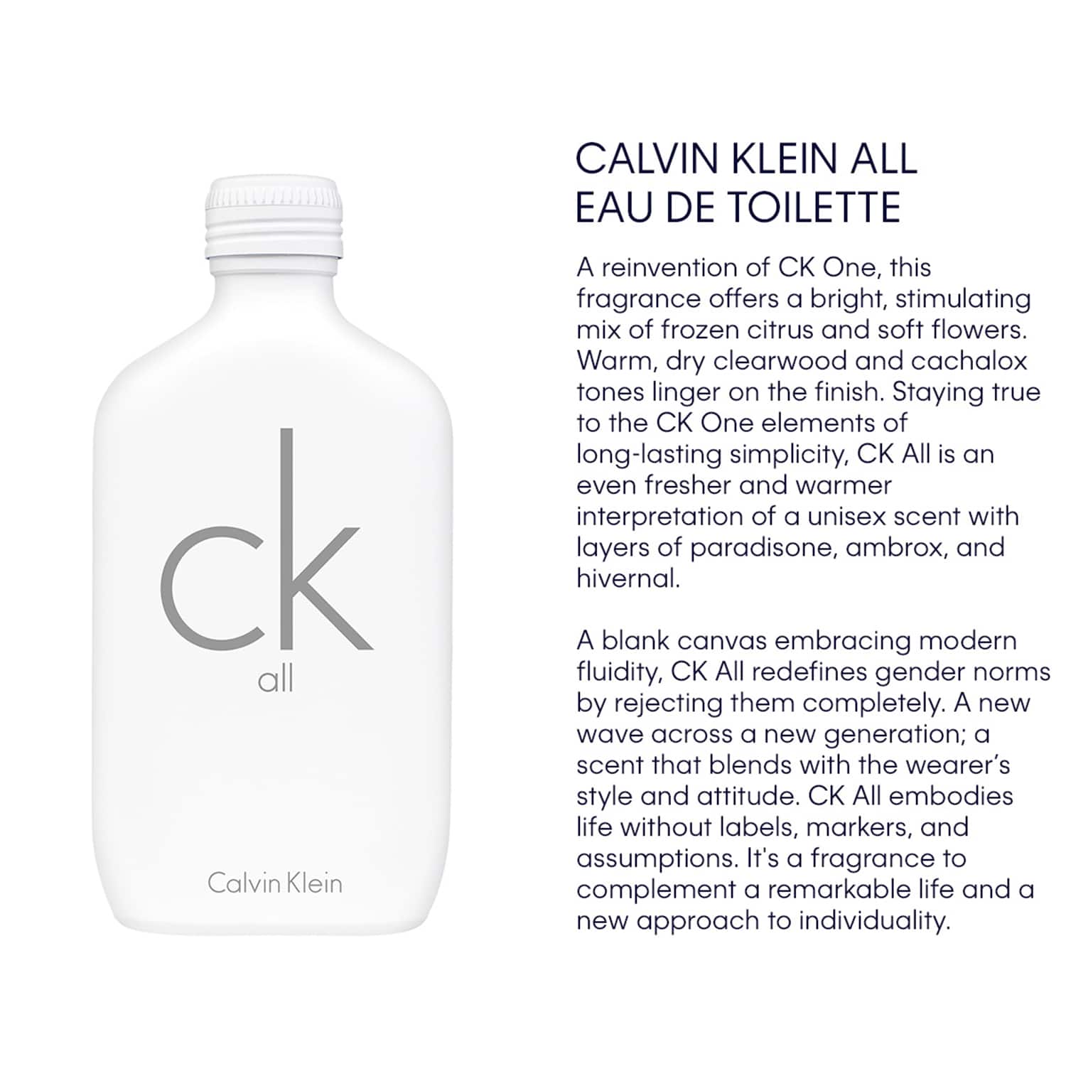 Calvin klein ck all eau de toilette discount