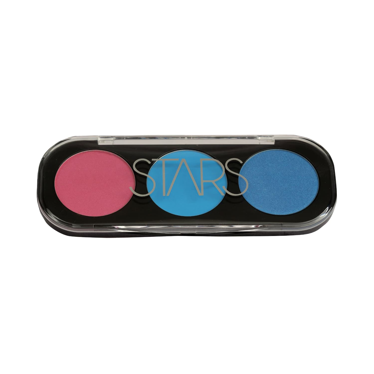 Stars Cosmetics | Stars Cosmetics Eye Chrome Palette - 08 Spring Pink/Green/Smoking Blue (12g)