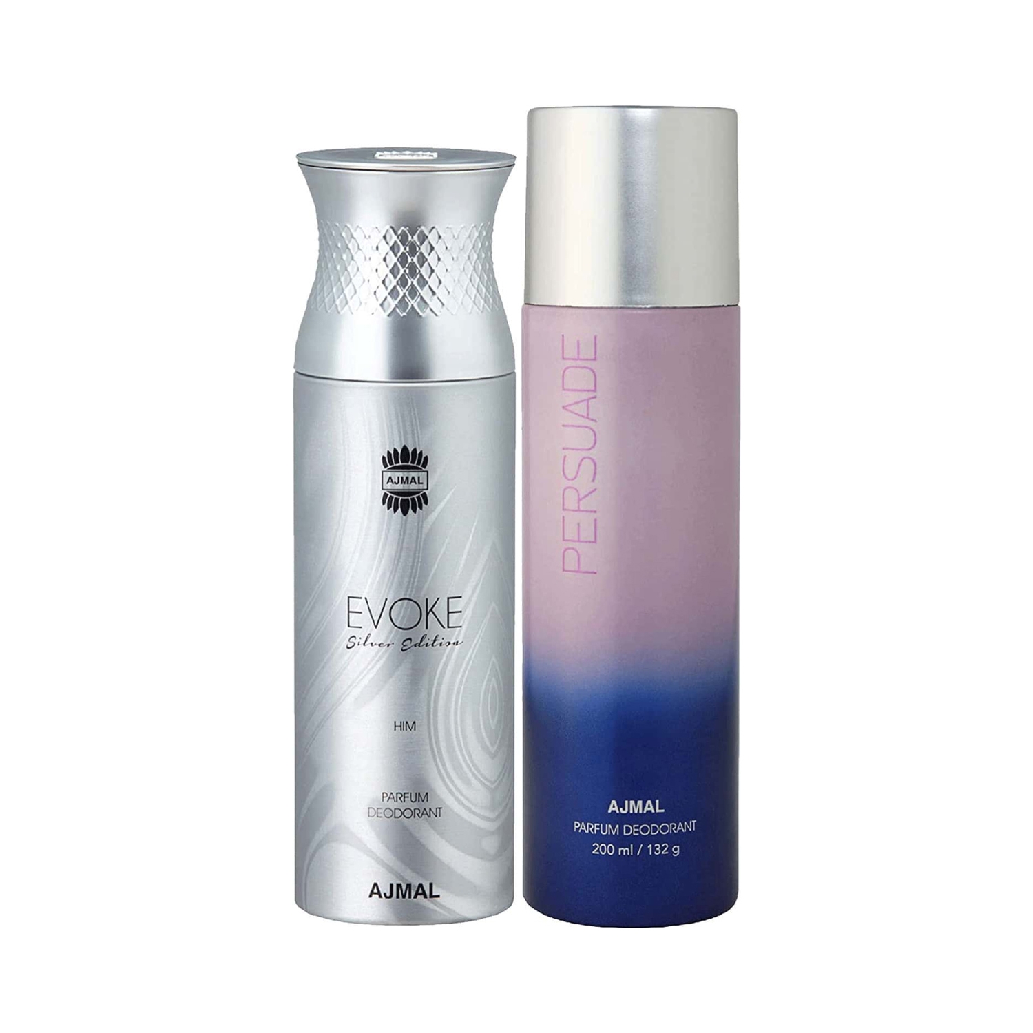 Ajmal | Ajmal Evoke Silver Edition And Persuade Deodorants - (2Pcs)