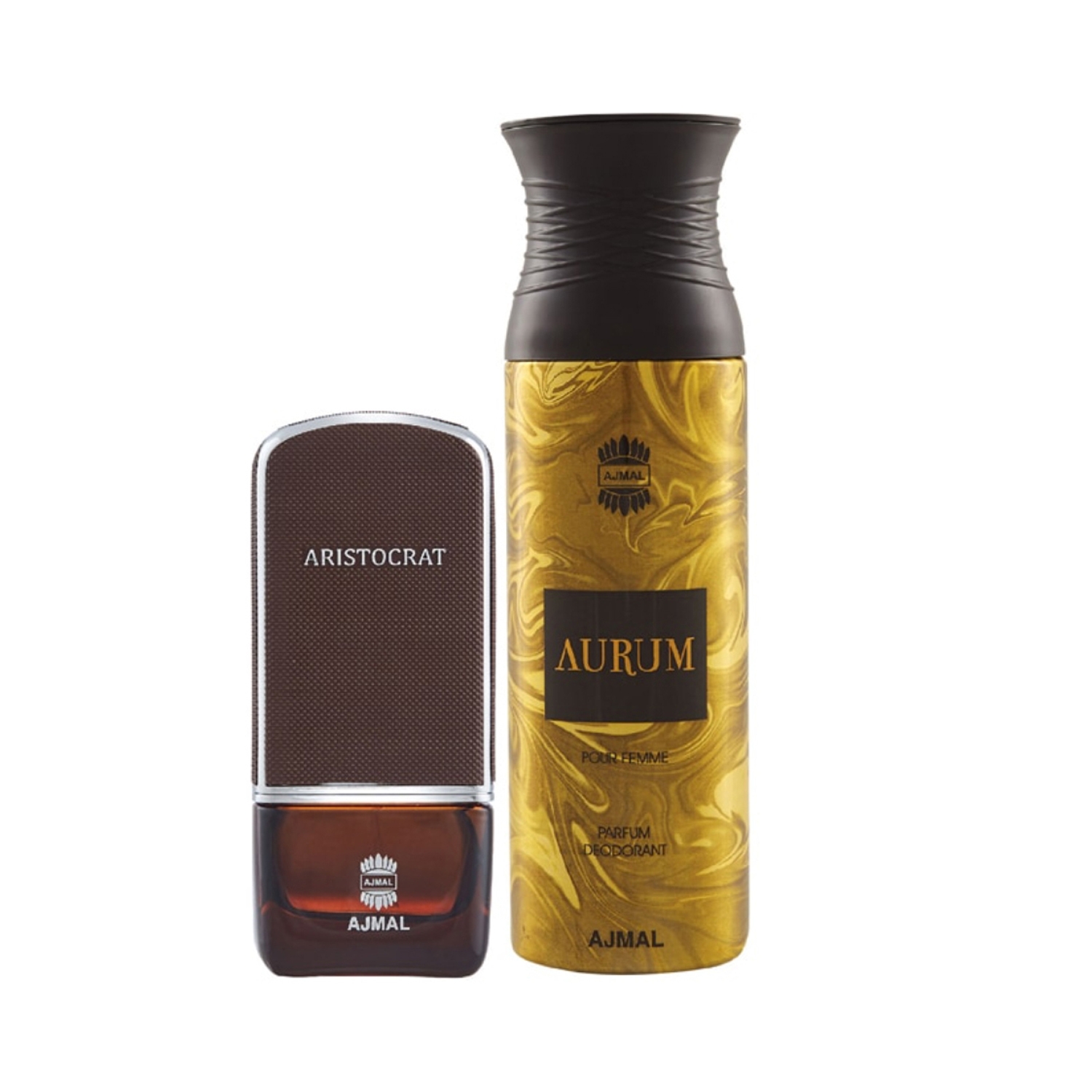 Ajmal | Ajmal Aristocrat Eau De Parfum Citrus Woody Perfume And Selfie Concentrated Perfume Oil Woody Aromatic - (2Pcs)
