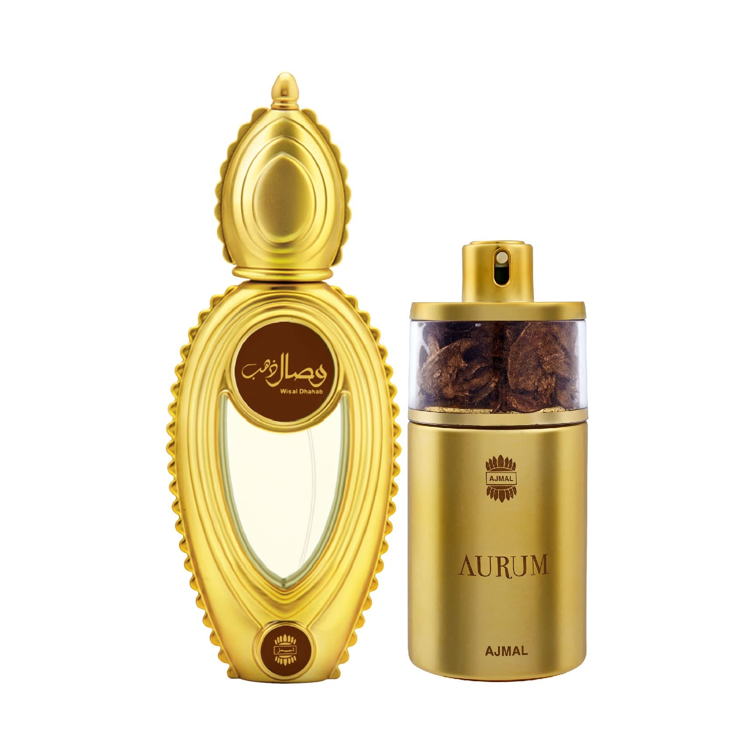 Ajmal | Ajmal Aurum Eau De Parfum Fruity Floral Perfume And Wisal Dhahab Eau De Parfum Fruity Floral Perfume - (2Pcs)