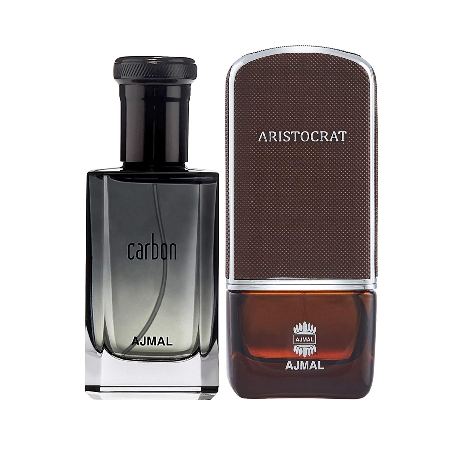 Ajmal | Ajmal Carbon Eau De Parfum Citrus Spicy Perfume And Aristocrat Eau De Parfum Citrus Woody Perfume - (2Pcs)
