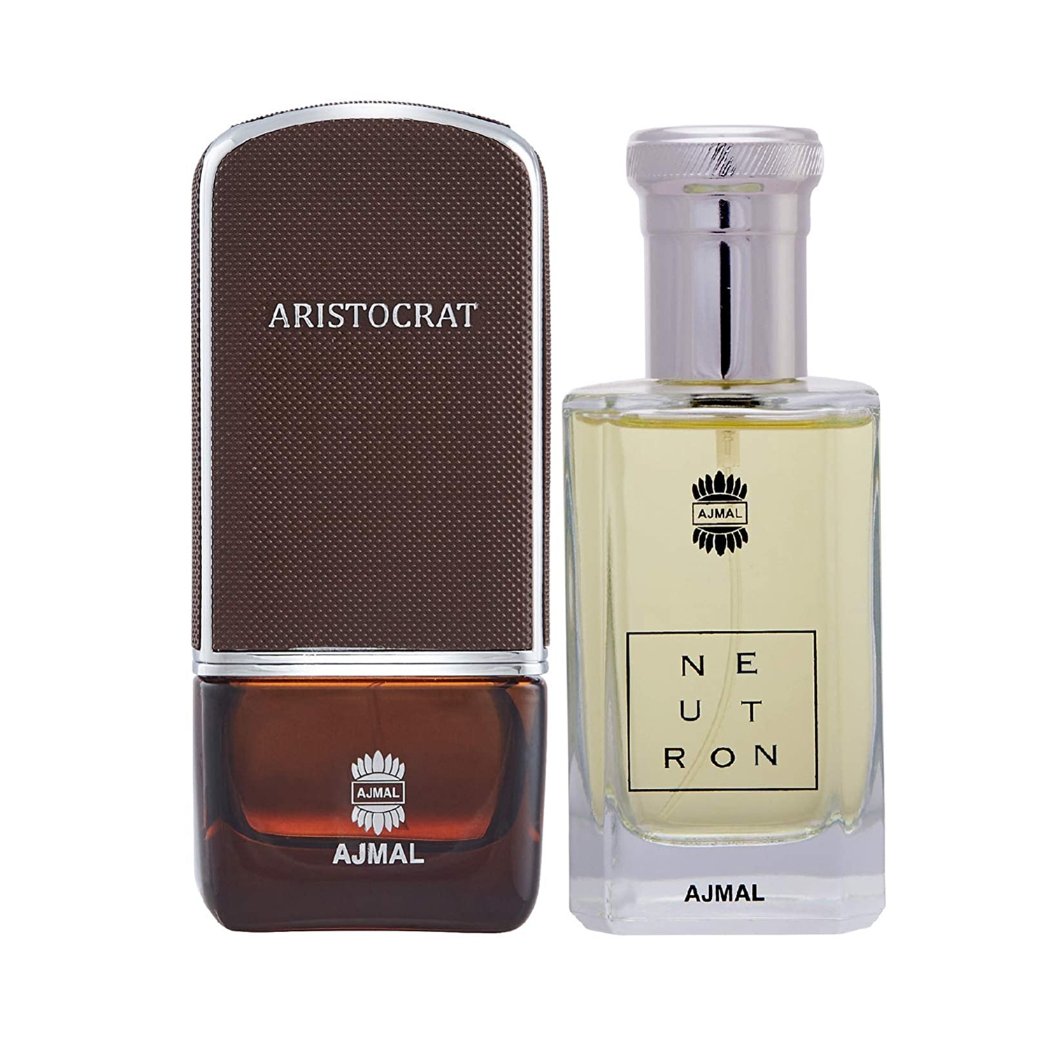 Ajmal | Ajmal Neutron Eau De Parfum Citrus Fruity Perfume And Aristocrat Eau De Parfum Citrus Woody Perfume - (2Pcs)