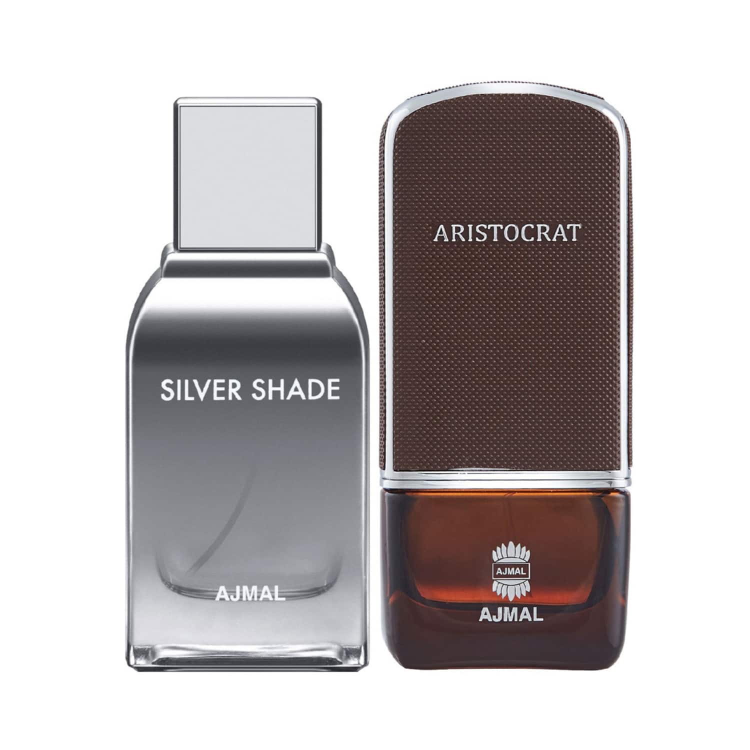 Ajmal Silver Shade Aristocrat Eau De Parfum Combo Pack 2 Pcs