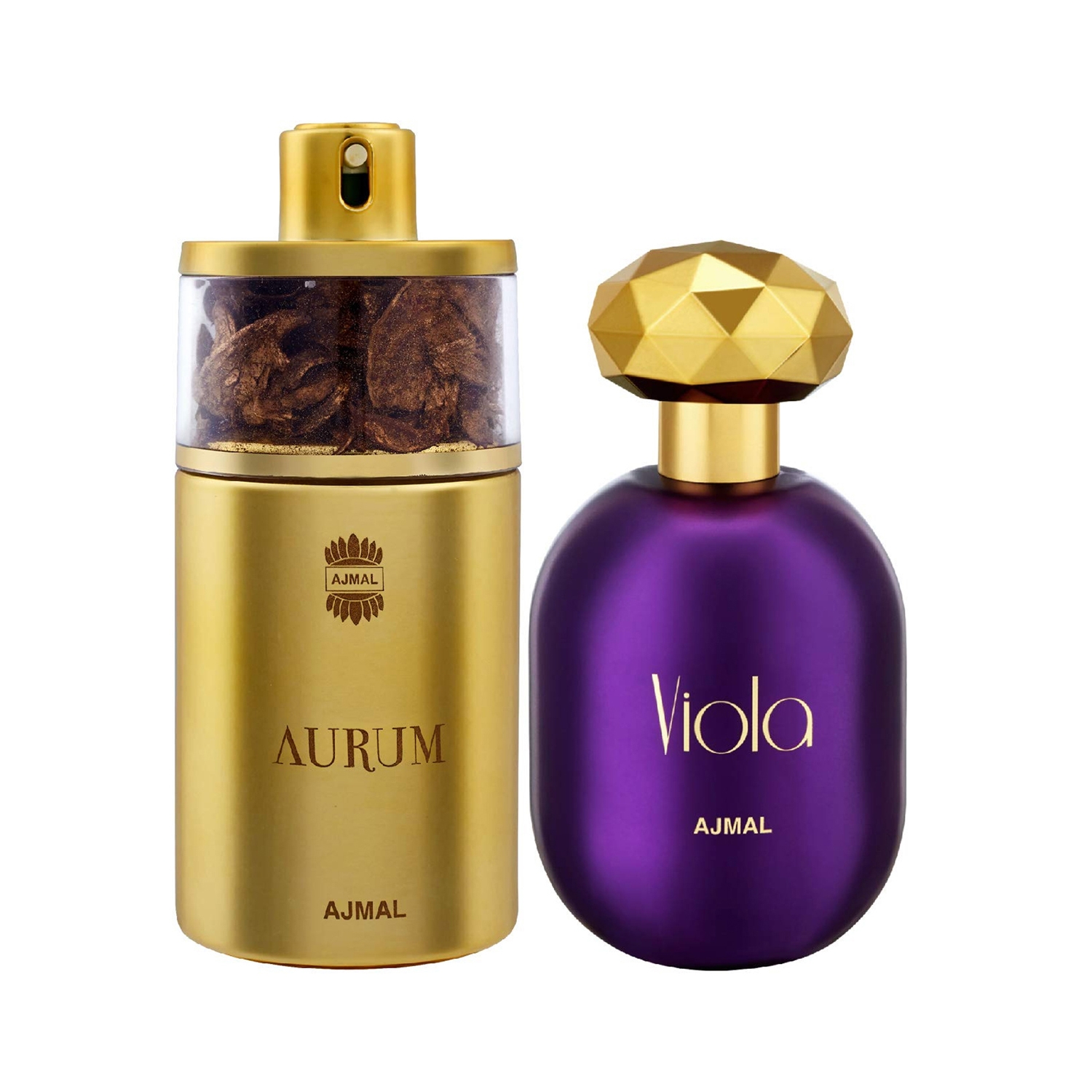 Ajmal | Ajmal Aurum Eau De Parfum Fruity Floral Perfume And Viola Eau De Parfum Fruity Floral Perfume - (2Pcs)