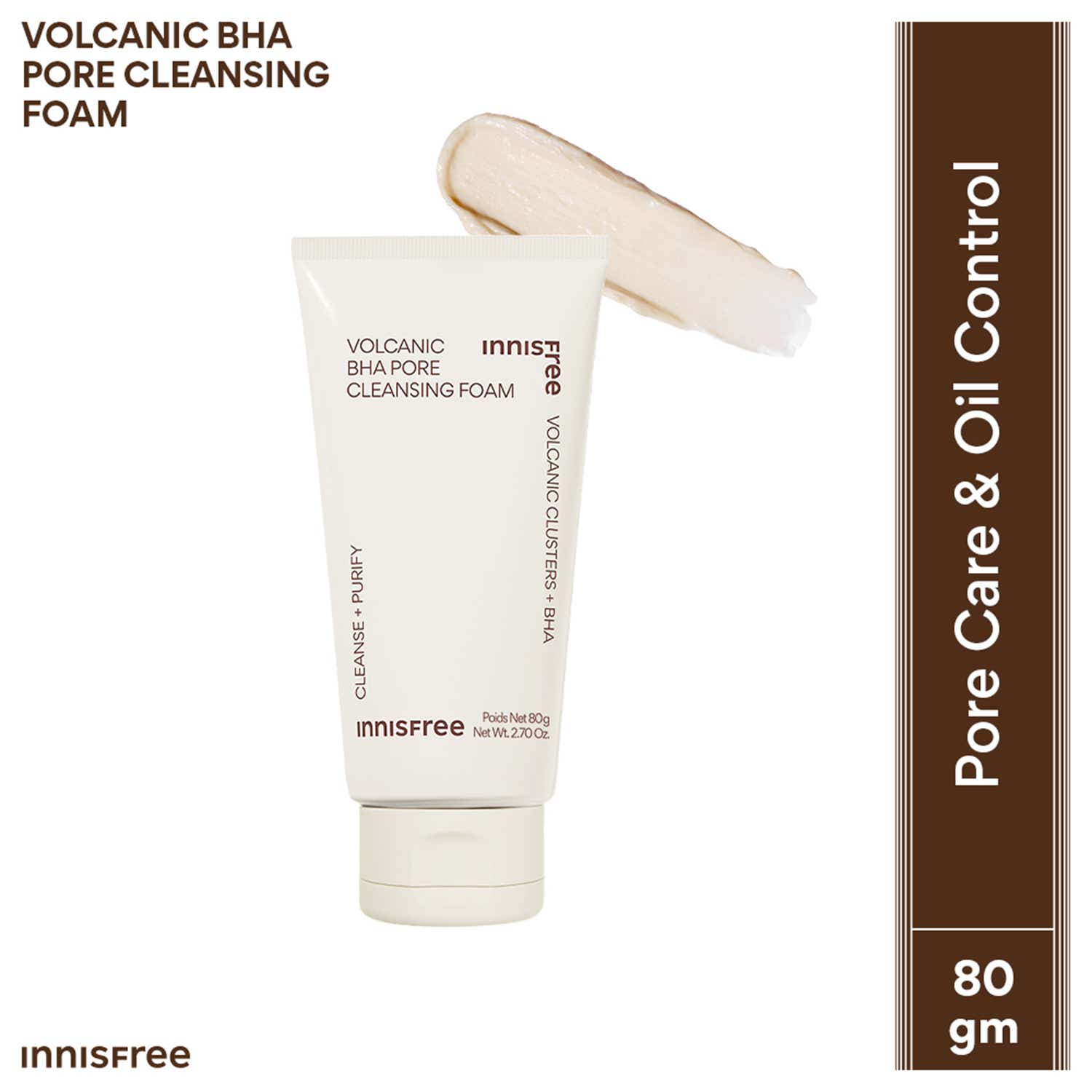Innisfree | Innisfree Volcanic Clusters BHA Foaming Daily Cleanser(80 g)
