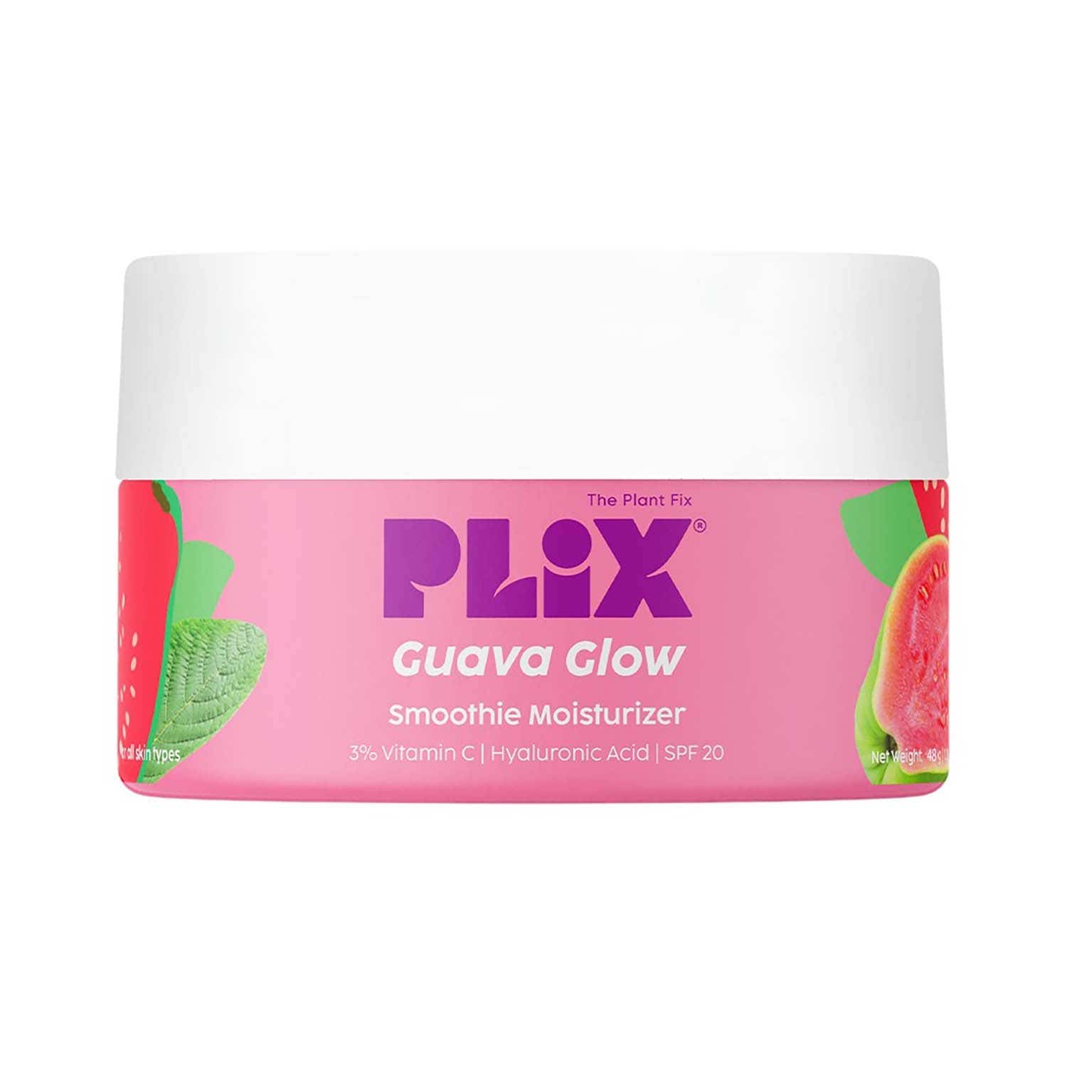 Plix | Plix Guava Moisturizer for Brightening & Even Skin Tone (48 g)
