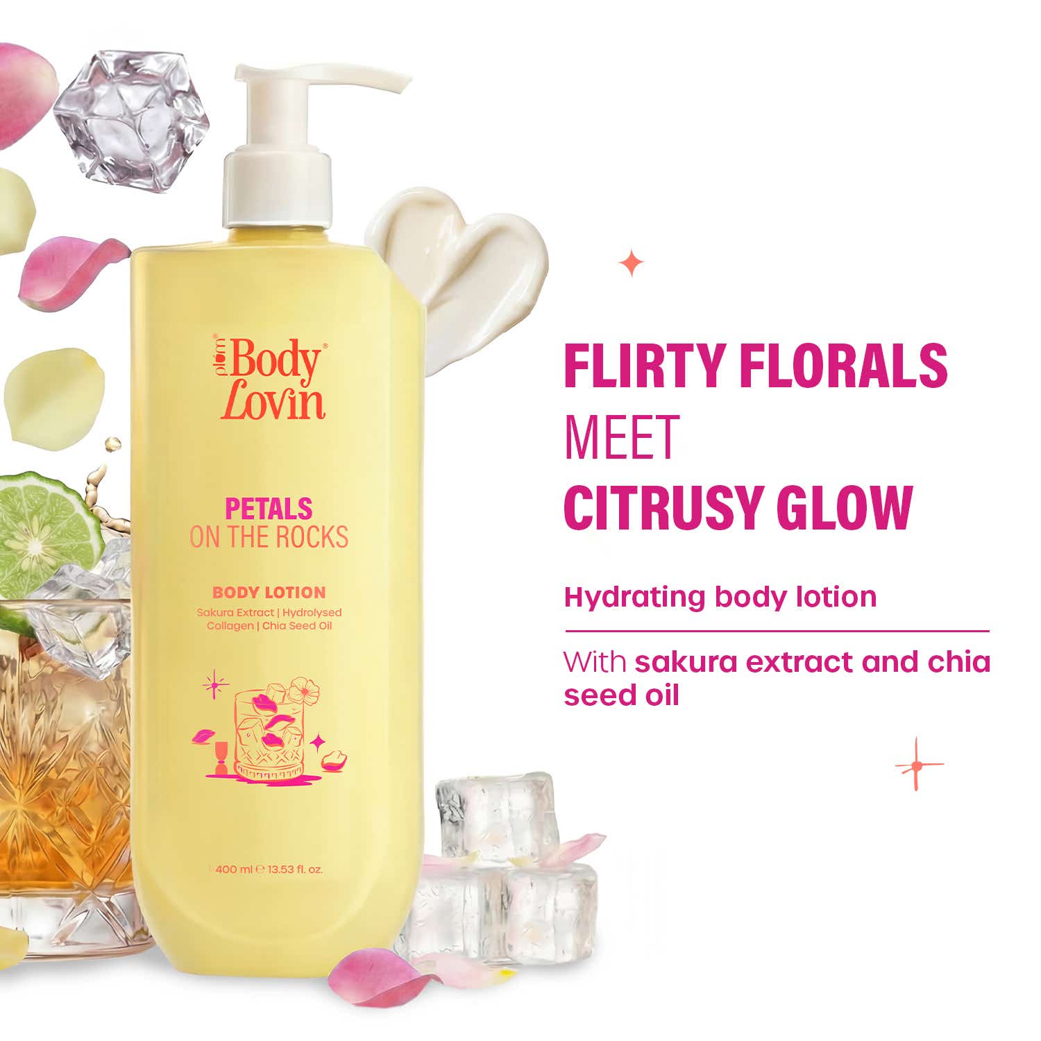Plum | Plum BodyLovin' Petals On The Rocks Body Lotion (400 ml)