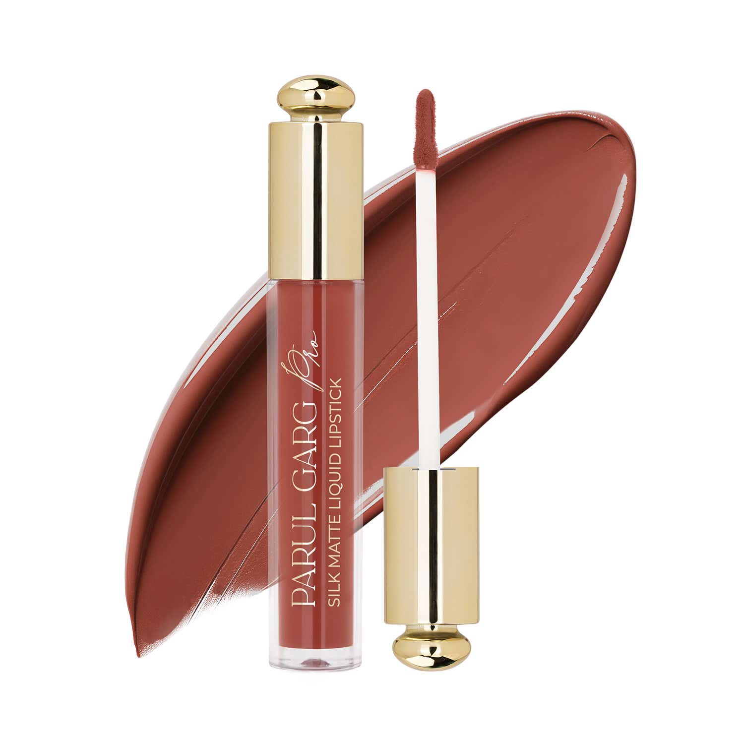 PARUL GARG Beauty | PARUL GARG Beauty Silk Matte Liquid Lipstick - Fire Lily (3 ml)
