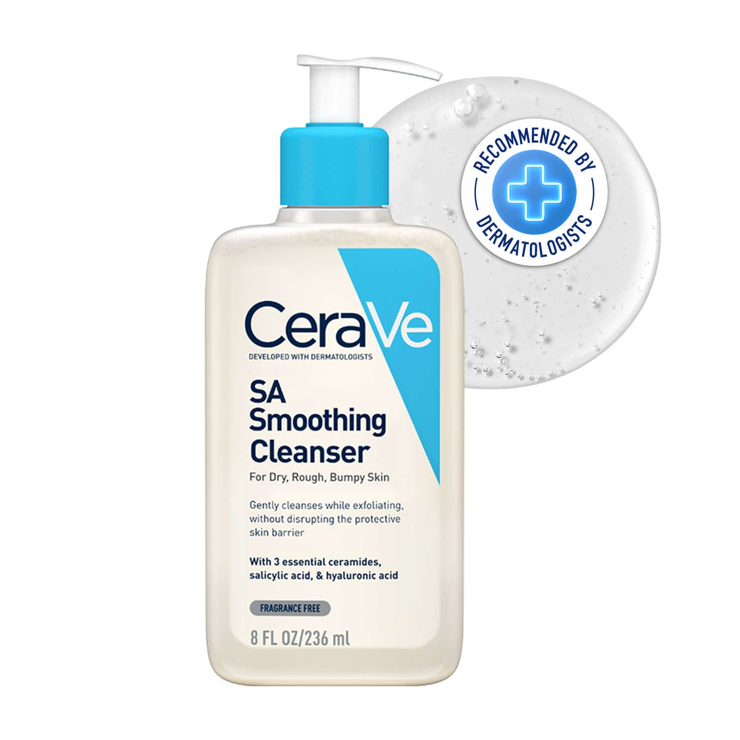 CeraVe | CeraVe SA Smoothing Cleanser For Dry Skin (236 ml)