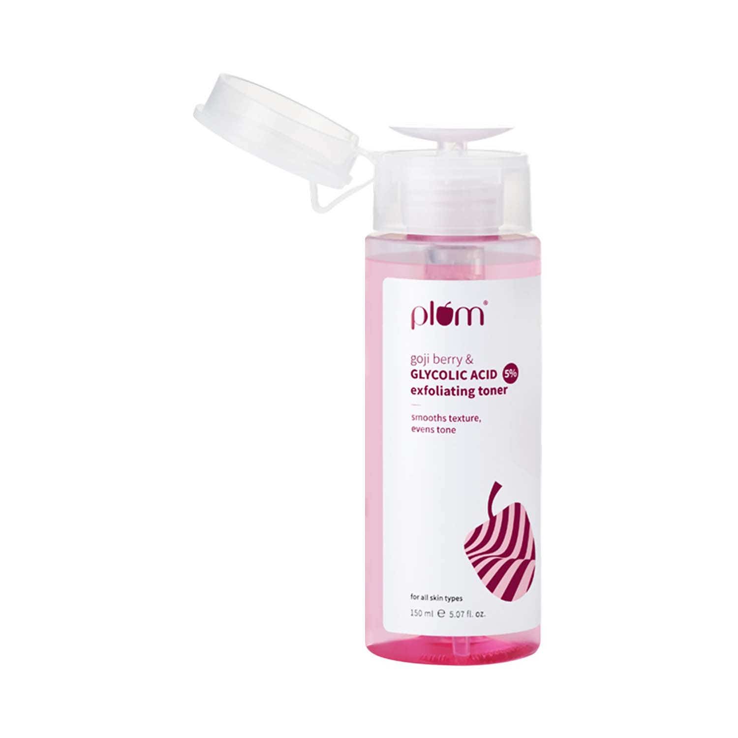 Plum | Plum Goji Berry & 5% Glycolic Acid Exfoliating Toner (150 ml)