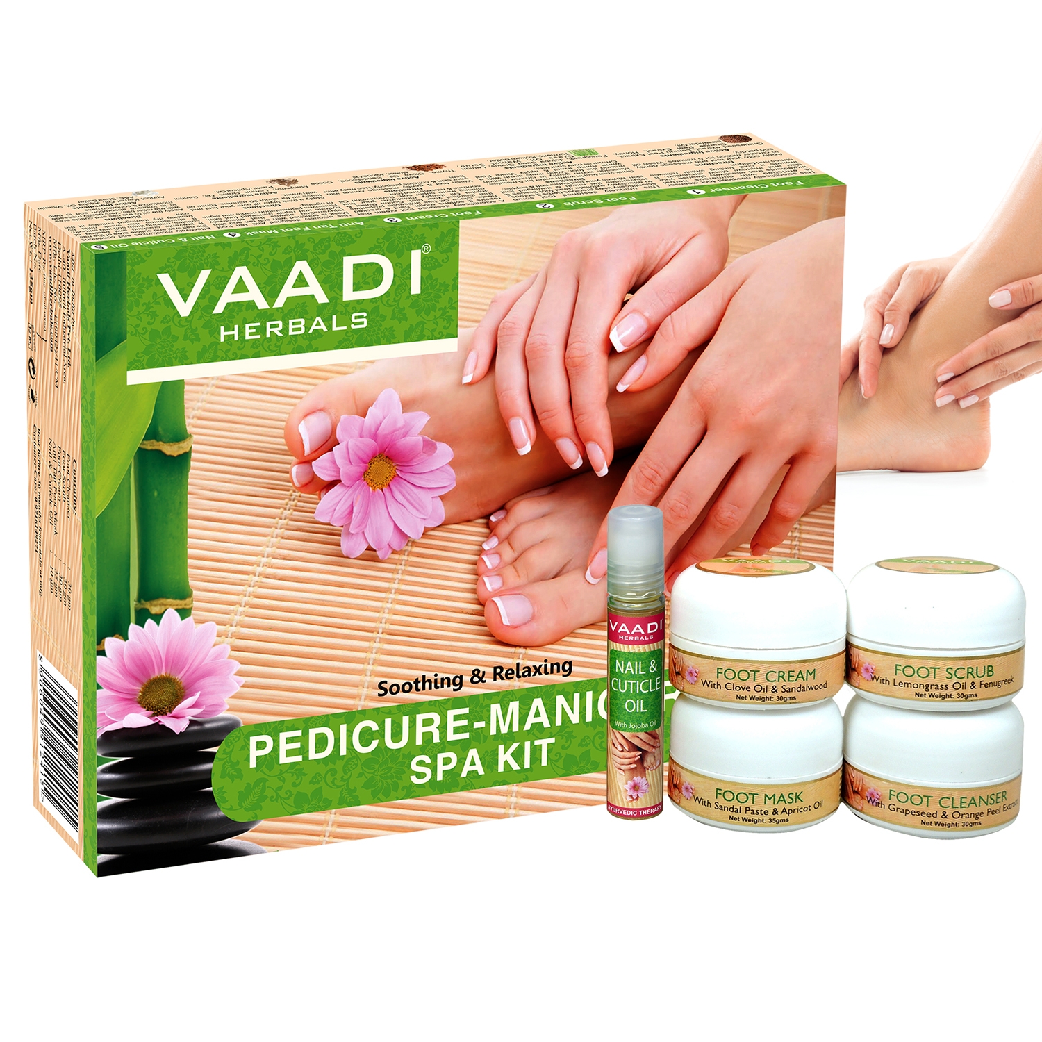 Vaadi Herbals | Vaadi Herbals Pedicure Manicure Spa Kit (5Pcs)