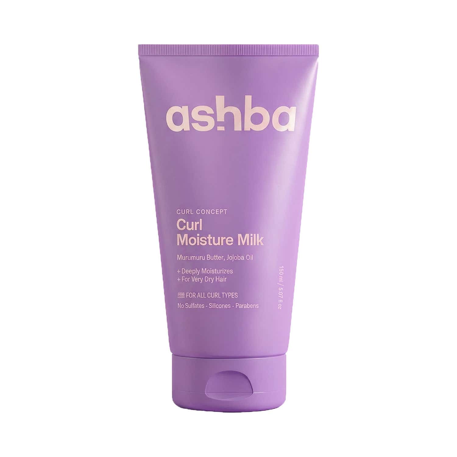 Ashba Botanics | Ashba Curl Concept Curl Moisture Milk for Very Dry Hair, Curly Frizzy (150 ml)