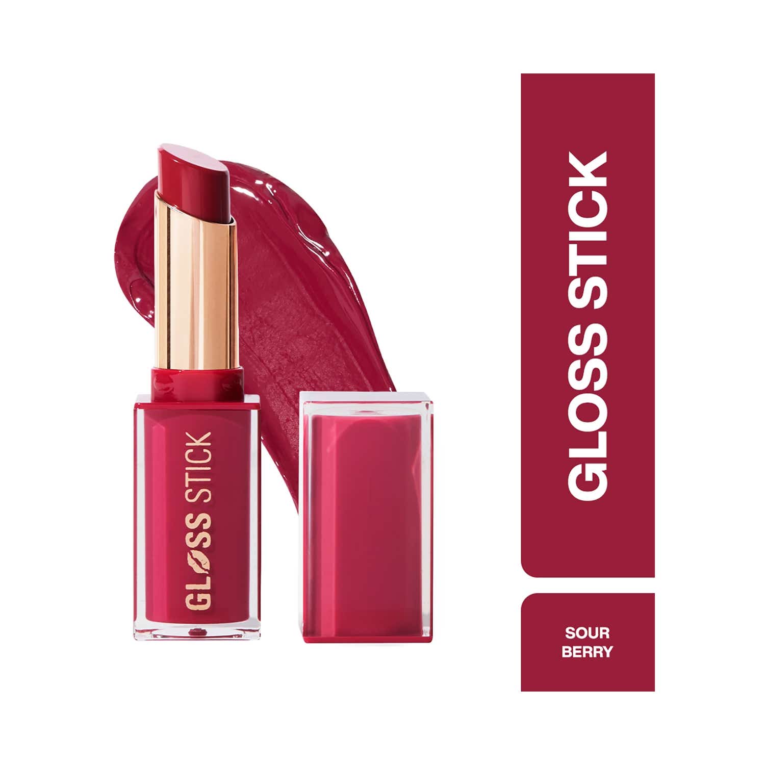 Makeup Revolution | Makeup Revolution Pout Lip Gloss Stick - Sour Berry (3 g)