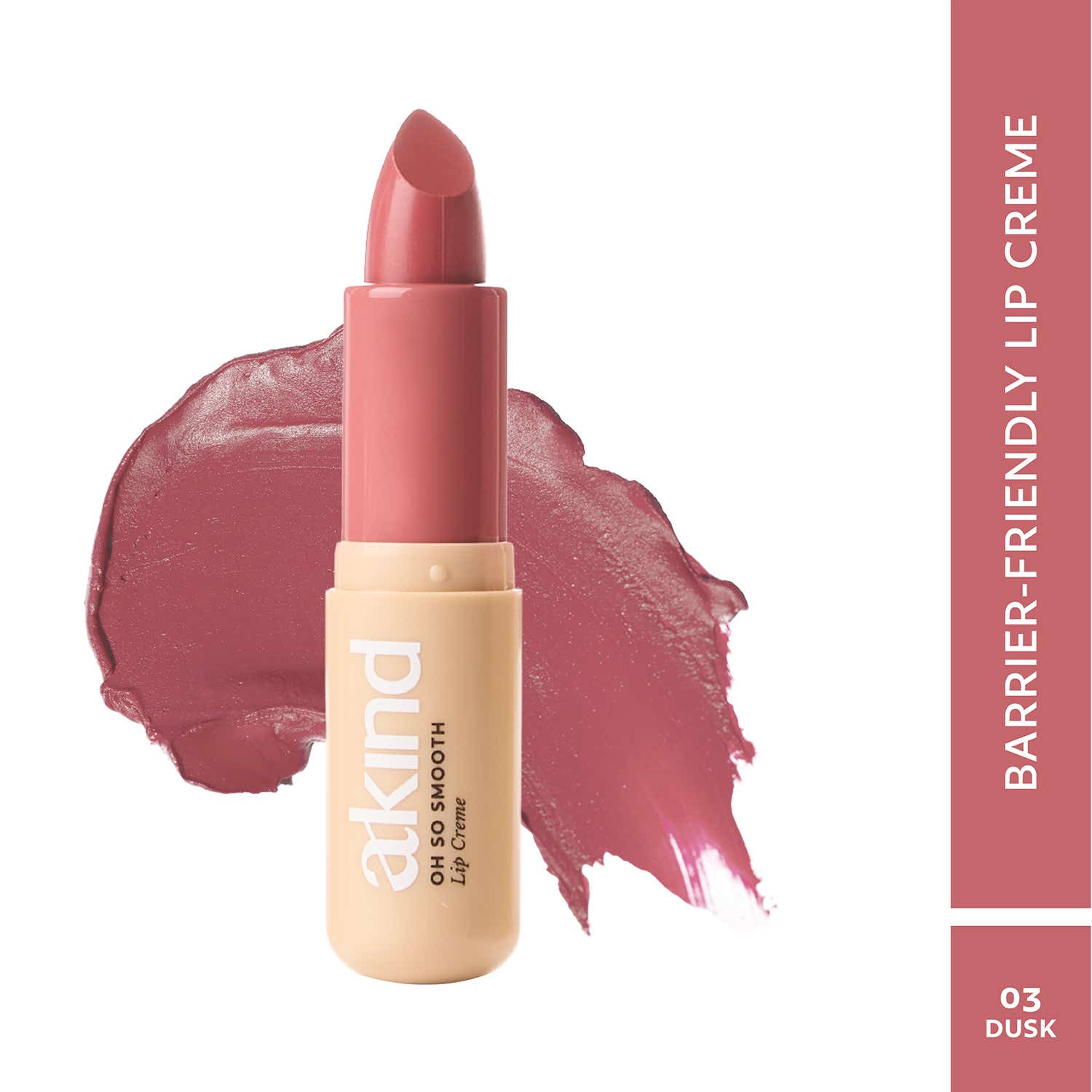 Akind | Akind Oh So Smooth Lip Creme 8-Hour Hydration & Lip Barrier-Friendly - Dusk (4.2 g)
