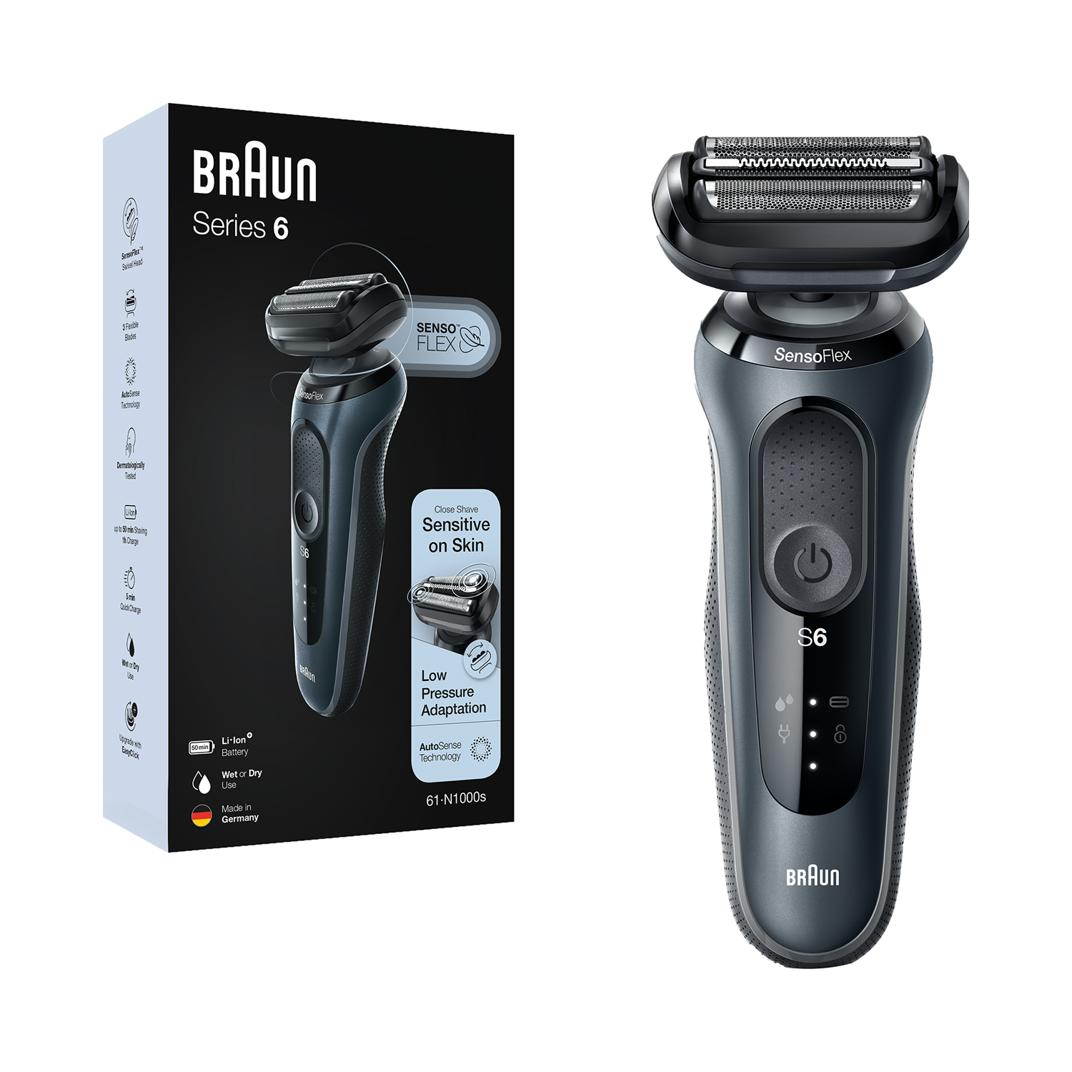 Braun | Braun Series 6 Electric Shaver 61N1000S