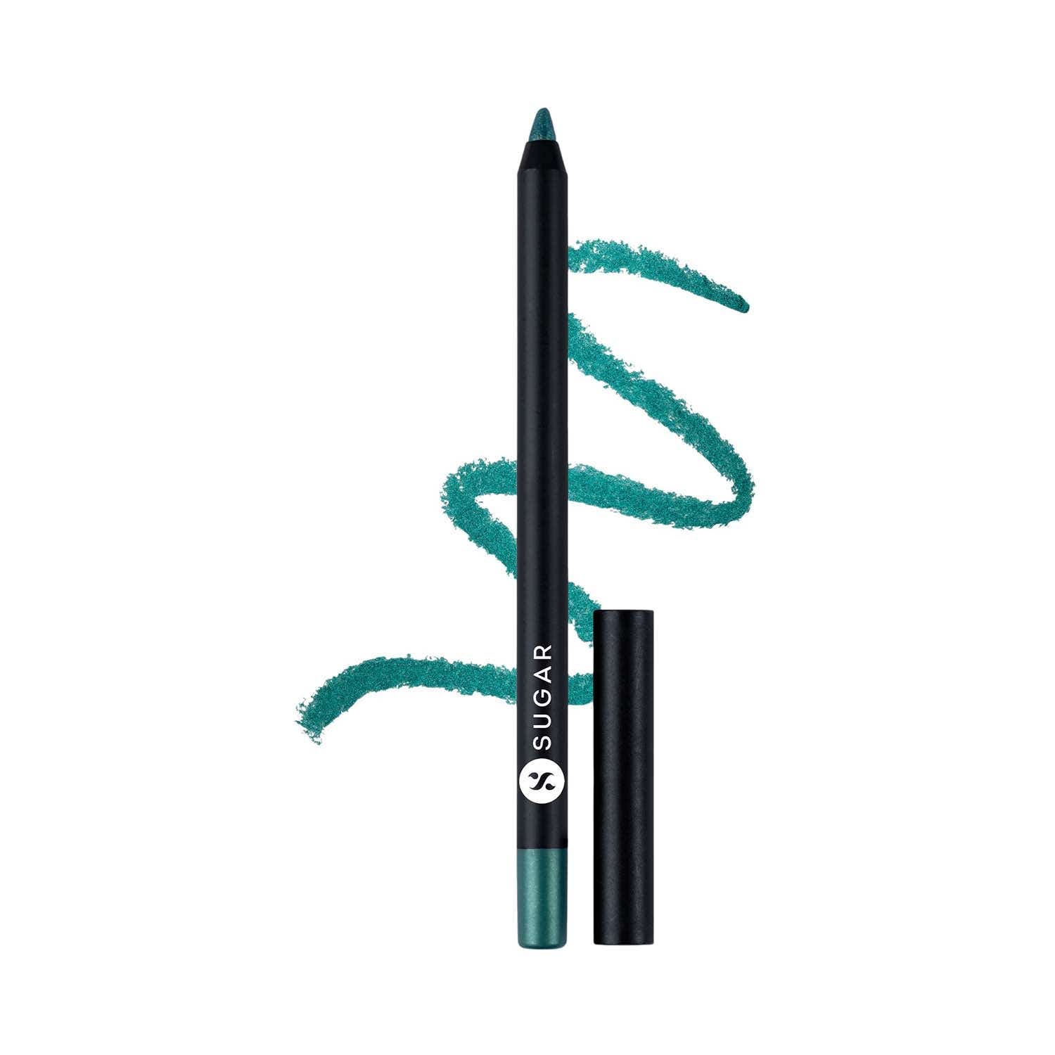 SUGAR Cosmetics | Sugar Stroke Of Genius Heavy-Duty Kohl - 08 Emerald Elixir (1.2 g)