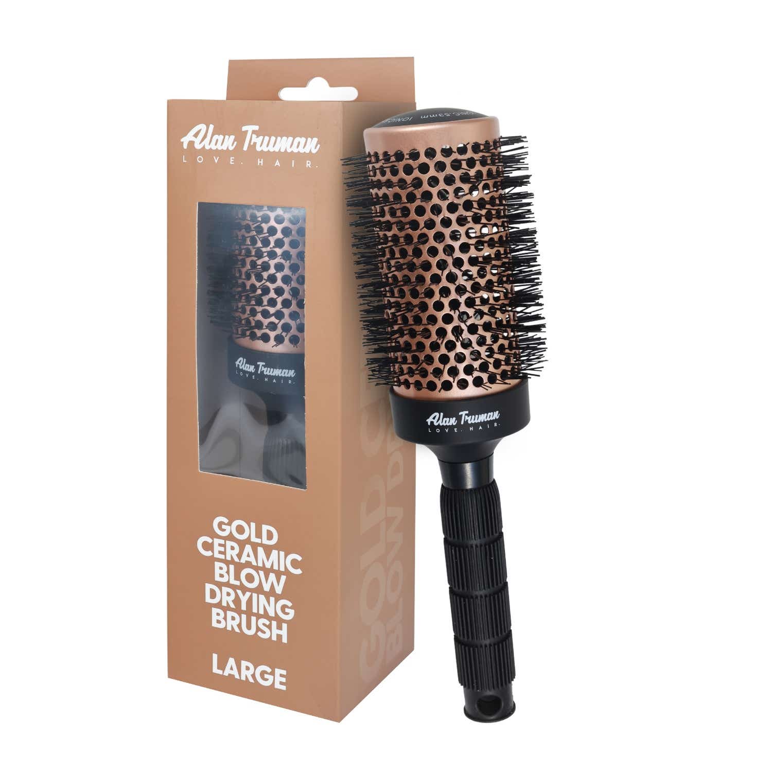 Alan Truman | Alan Truman Gold Ceramic Blow Drying Brush - Large (1 Pc)