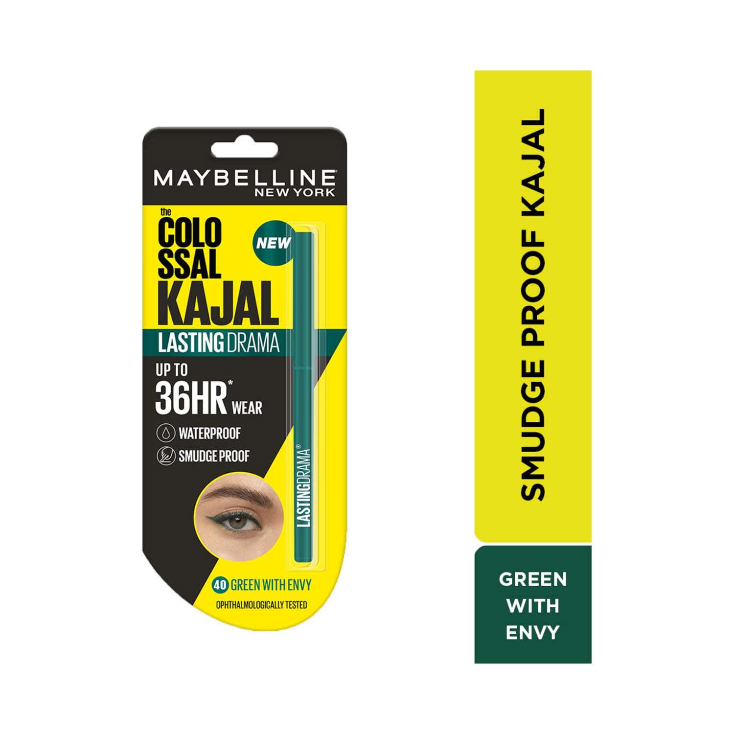 Maybelline New York | Maybelline New York Colossal Lasting Drama Kajal - 40 Green With Envy (0.31 g)