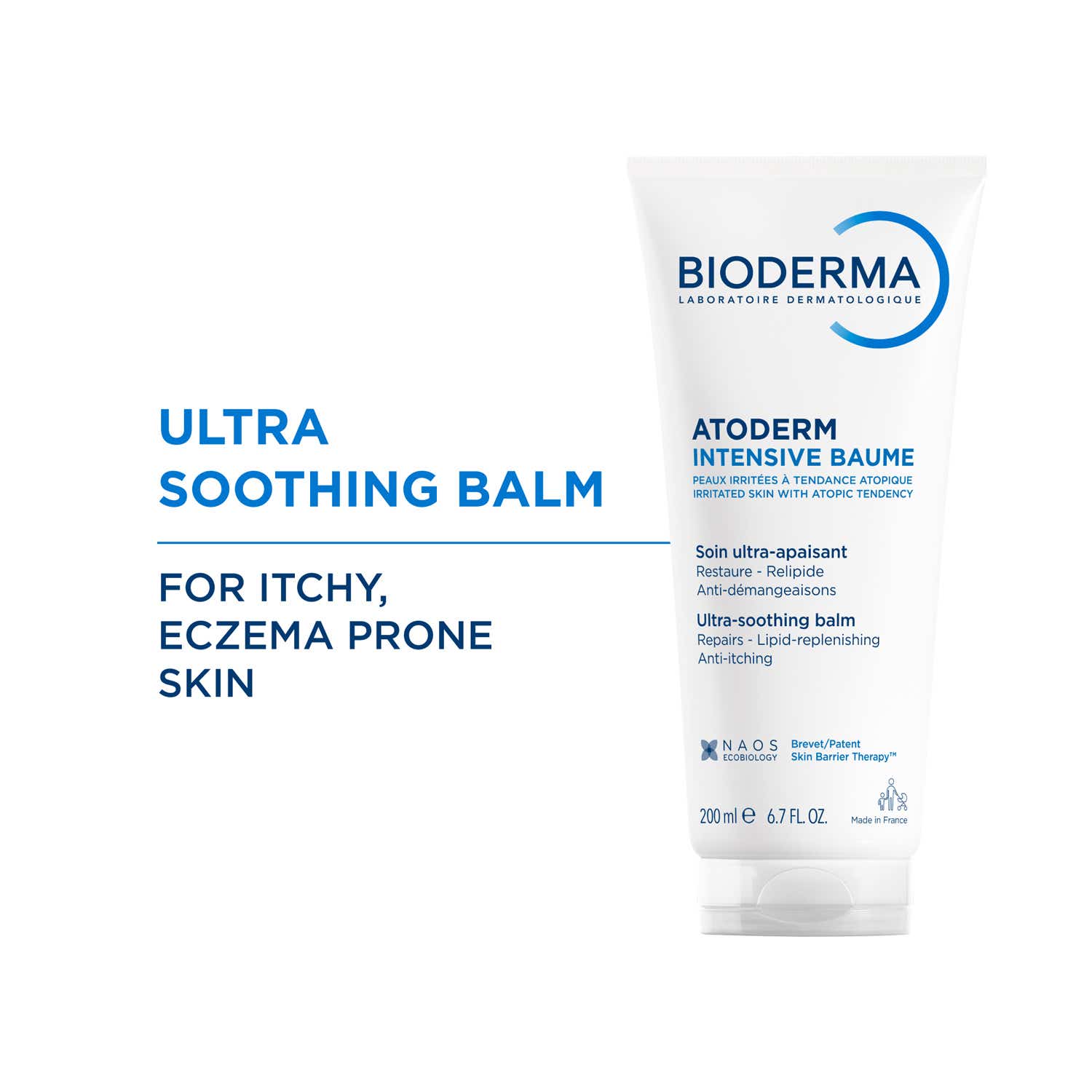 Bioderma | Bioderma Atoderm Intensive Baume Anti-Itching Balm-Ceramides & Canola Oil-Eczema Prone Skin (200ml)