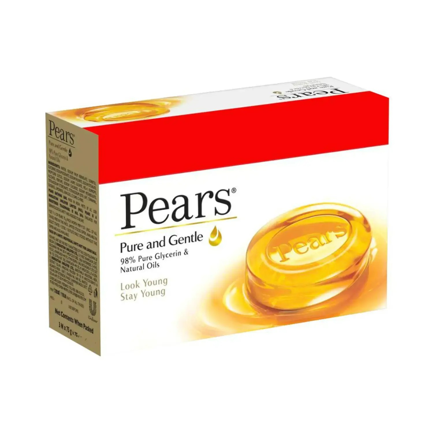 Pears | Pears Pure & Gentle Bathing Bar Soap (4Pcs)