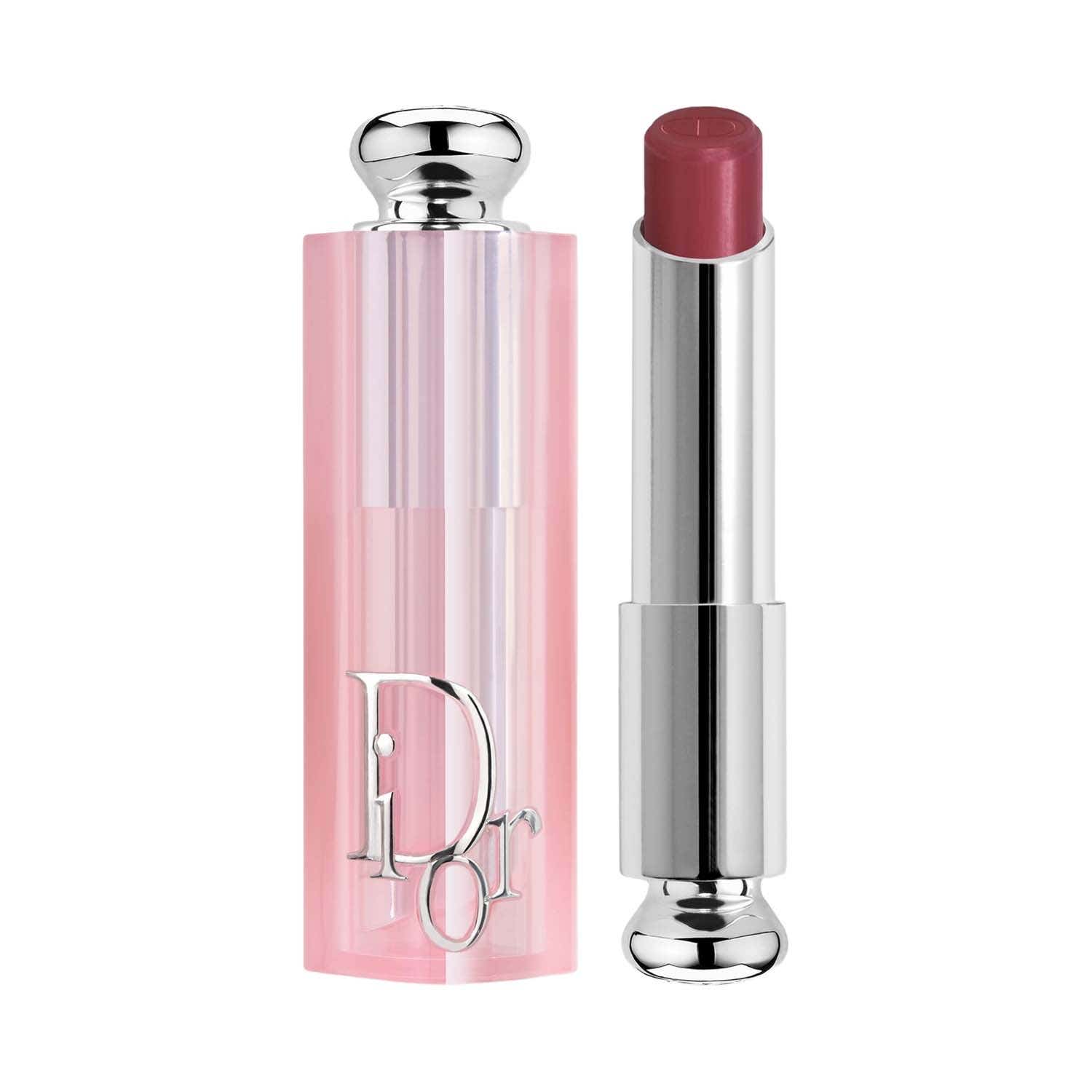 DIOR | DIOR Addict Lip Glow - 48Hr Hydrating pH-Activated Lip Balm - 006 Berry Cool Undertone (3.2 g)
