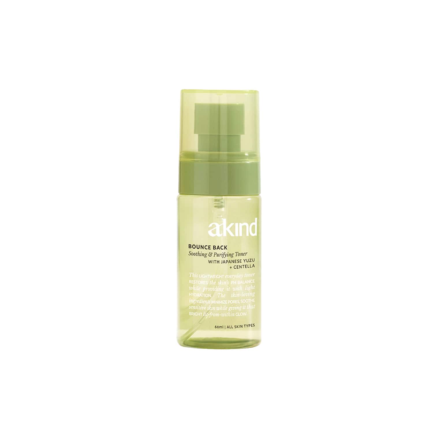 Akind | Akind Bounce Back Soothing and Purifying Toner Mini (60 ml)